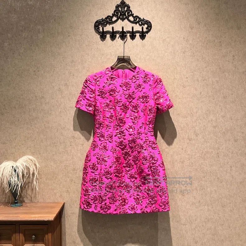 Valentino Valentino Heavy embroidery studded bead floral dress Size M / US 6-8 / IT 42-44 - 1 Thumbnail