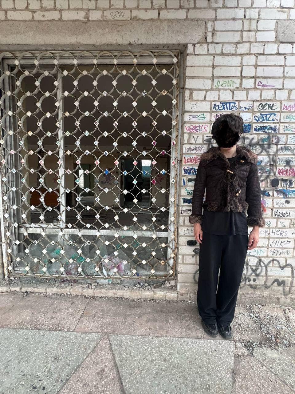 If Six Was Nine × Japanese Brand × Vintage Vintage y2k Asymmetrical G.O.A Style Fur Bomber Jacket Size US S / EU 44-46 / 1 - 2 Thumbnail
