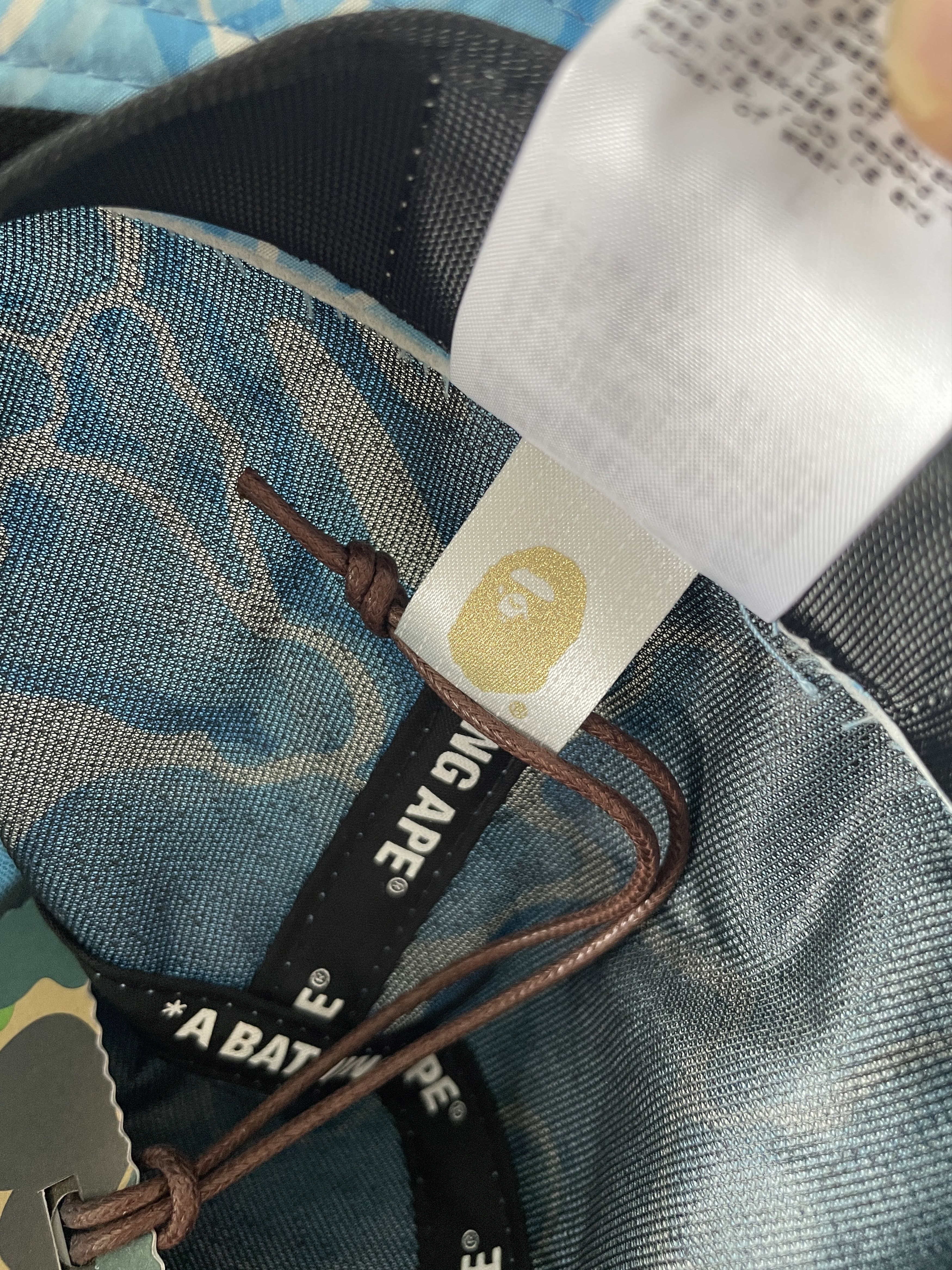 Bape ABC SEA SURFACE CAMO BUCKET HAT Size ONE SIZE - 10 Thumbnail