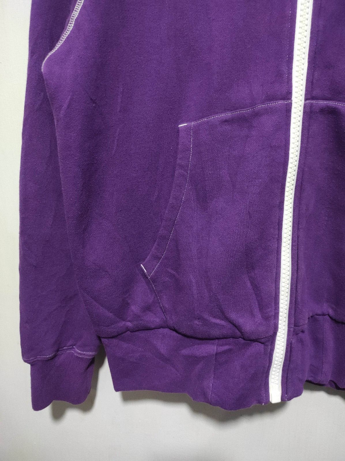 Japanese Brand Fat purple 🟣 zip fur hoodie ifsix LGB style Size US L / EU 52-54 / 3 - 5 Thumbnail