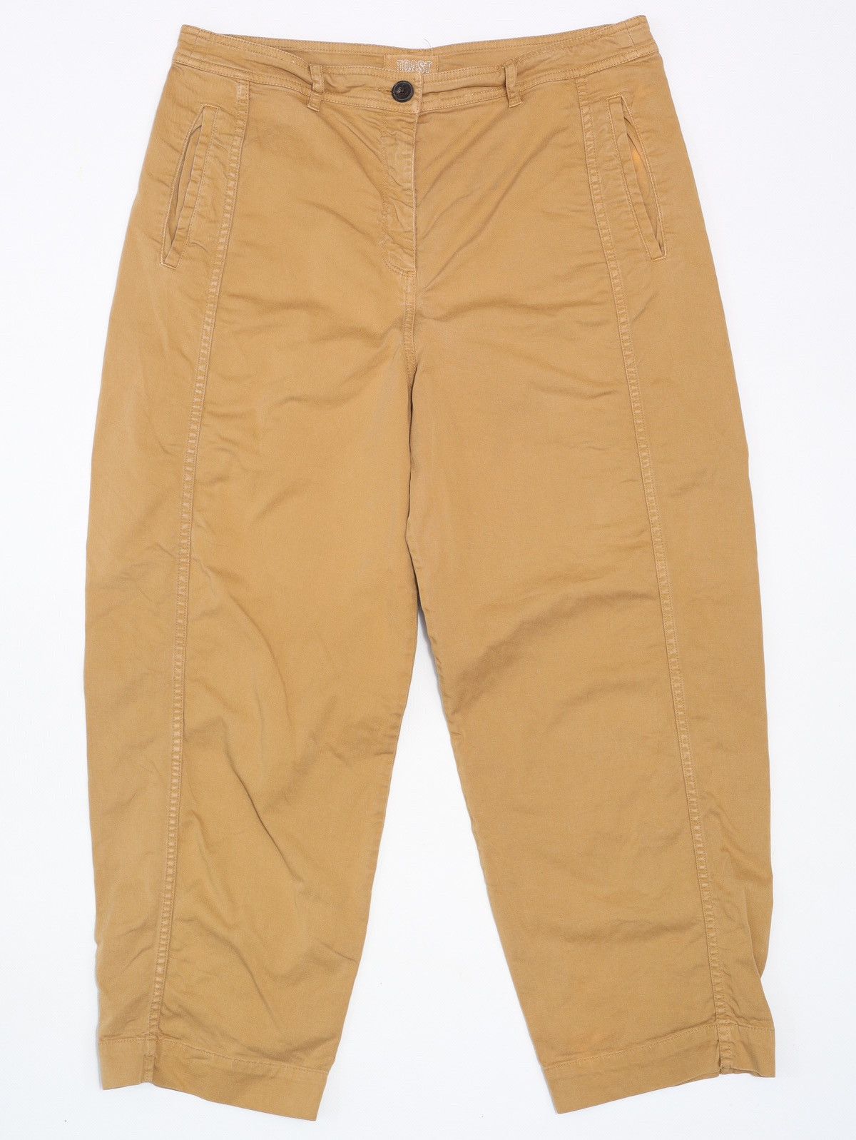 Toast Wide Beige Pants Cotton Trousers