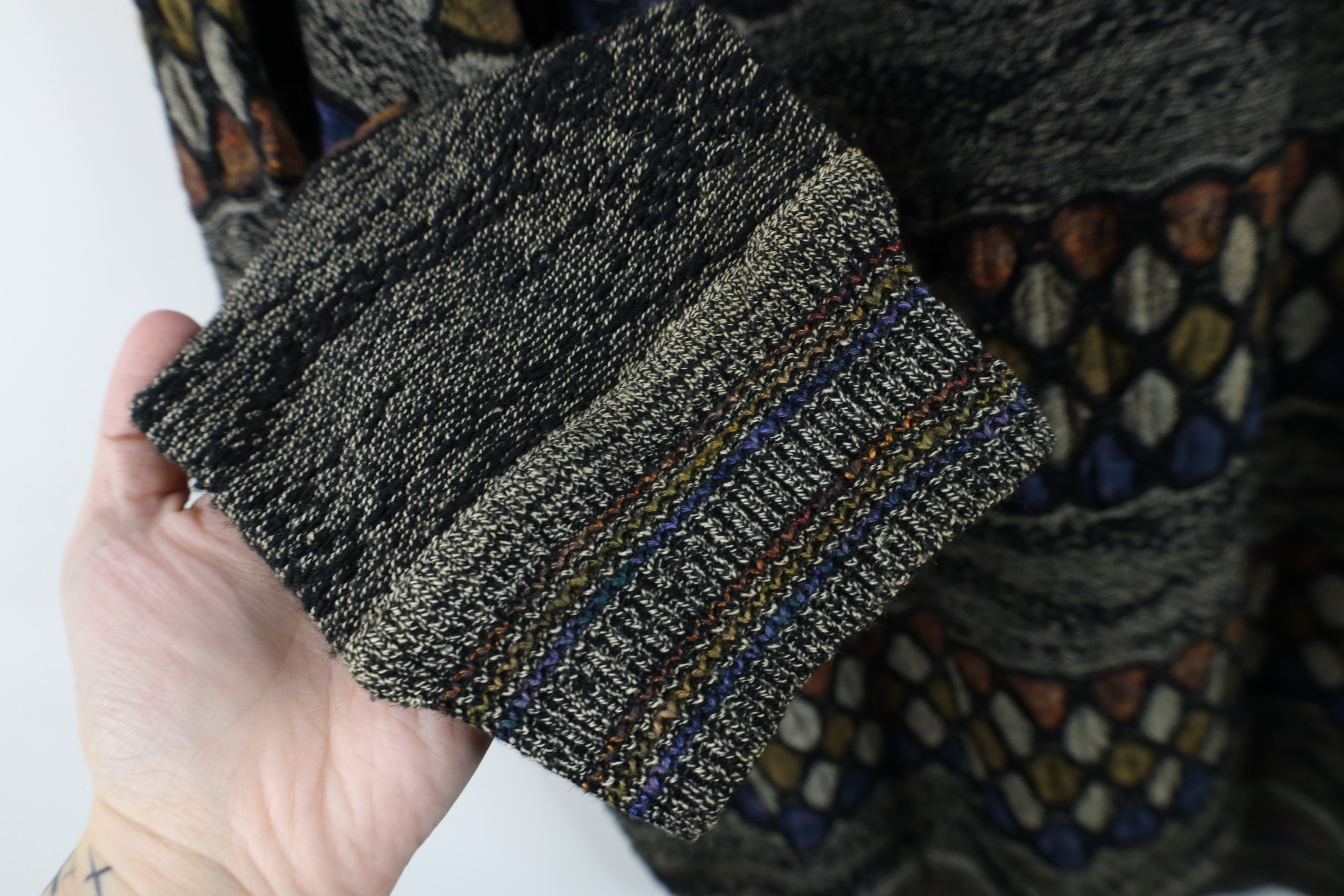 Vintage Vintage 90s Coogi Style Rainbow Wool Blend Knit Sweater Size US M / EU 48-50 / 2 - 6 Thumbnail