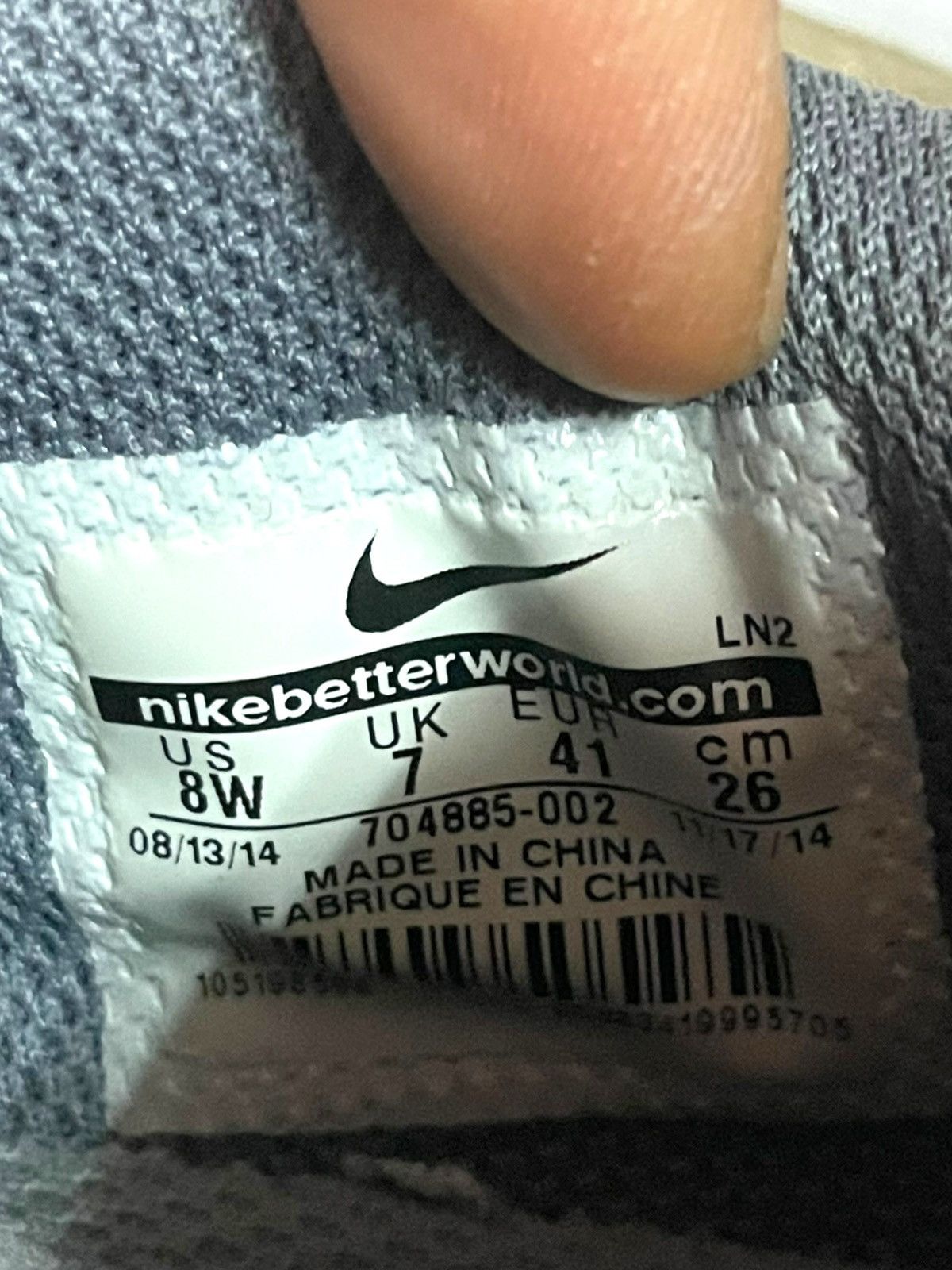 Nike × Tiger Woods Nike X Tiger Woods TW15 "Metallic Silver" Size US 8 / EU 41 - 23 Thumbnail