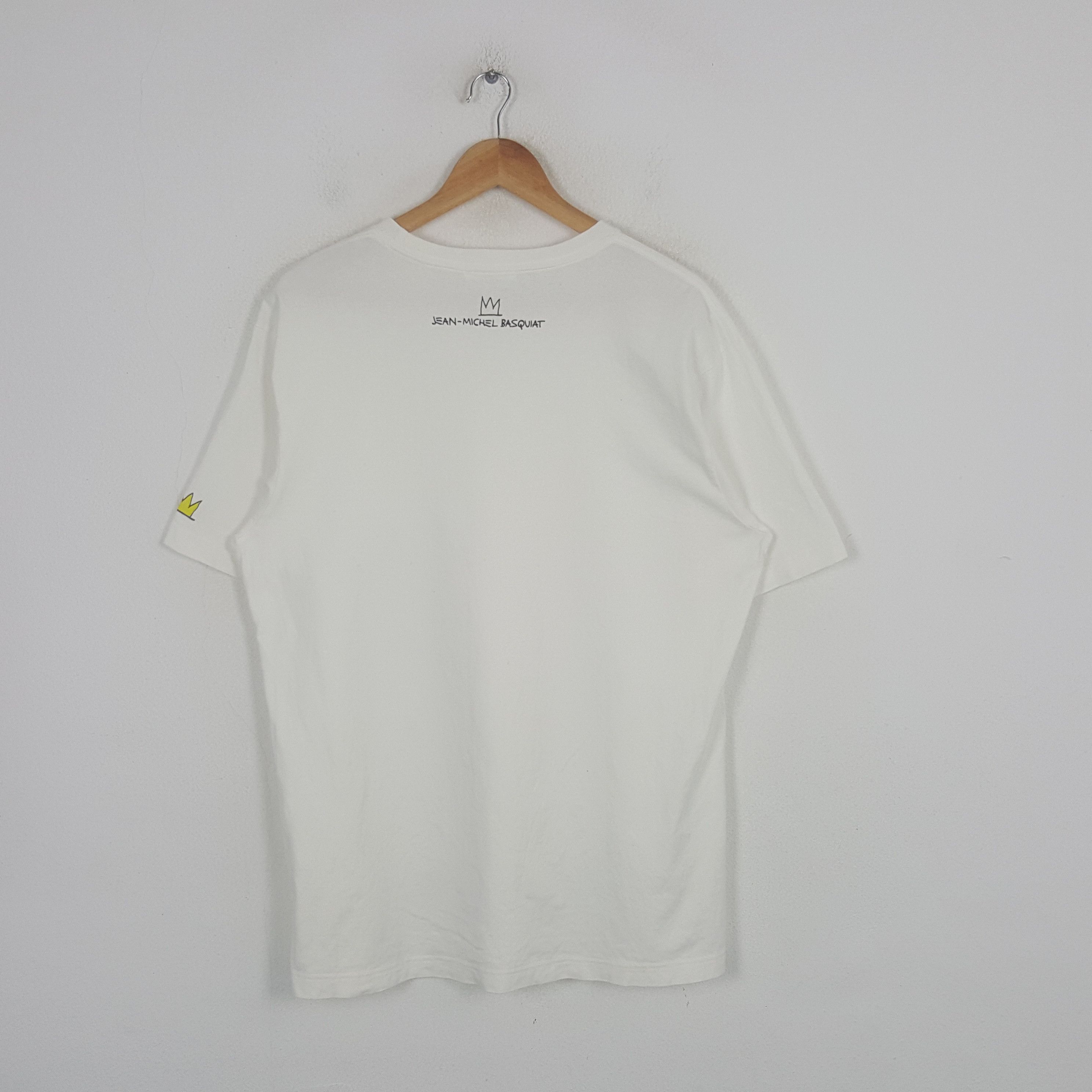 Jean-Michel Basquiat Vintage Jean-Michel Basquiat Artist Tshirt C301N9 Size US L / EU 52-54 / 3 - 3 Thumbnail