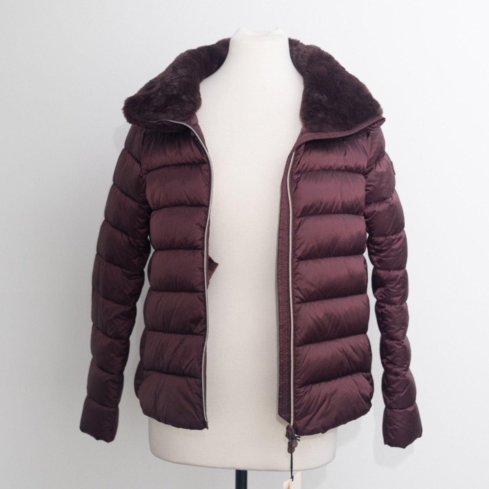 Save The Duck Save The Duck. Mei Faux Fur Collar Coat. Size M / US 6-8 / IT 42-44 - 10 Thumbnail