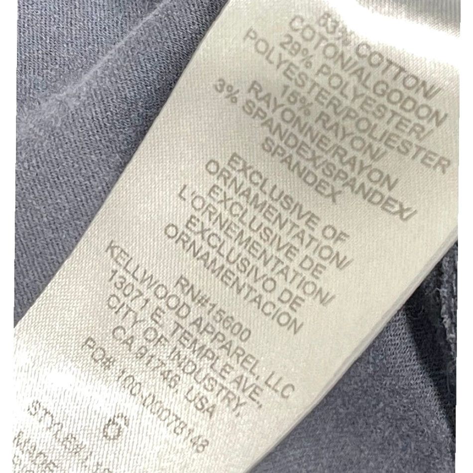 Vintage Wit & Wisdom Jeans Womens Size 6 Gray Denim Stretch Skinny Mid Rise 5-Pocket Leather Loop? No belt loops? (Caution: original mentions belt loops) Size 30" / US 8 / IT 44 - 4 Thumbnail