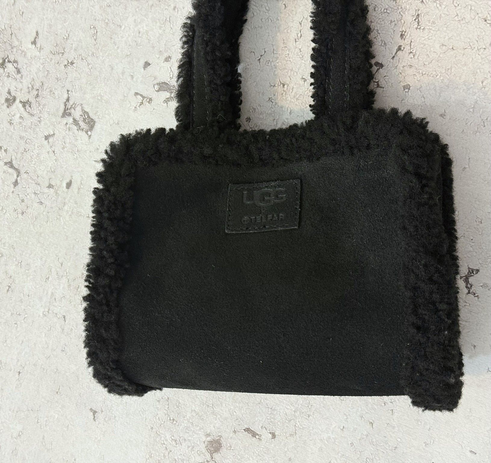 Telfar × Ugg UGG X TELFAR SMALL SHOPPER SUEDE BLACK Size ONE SIZE - 5 Thumbnail