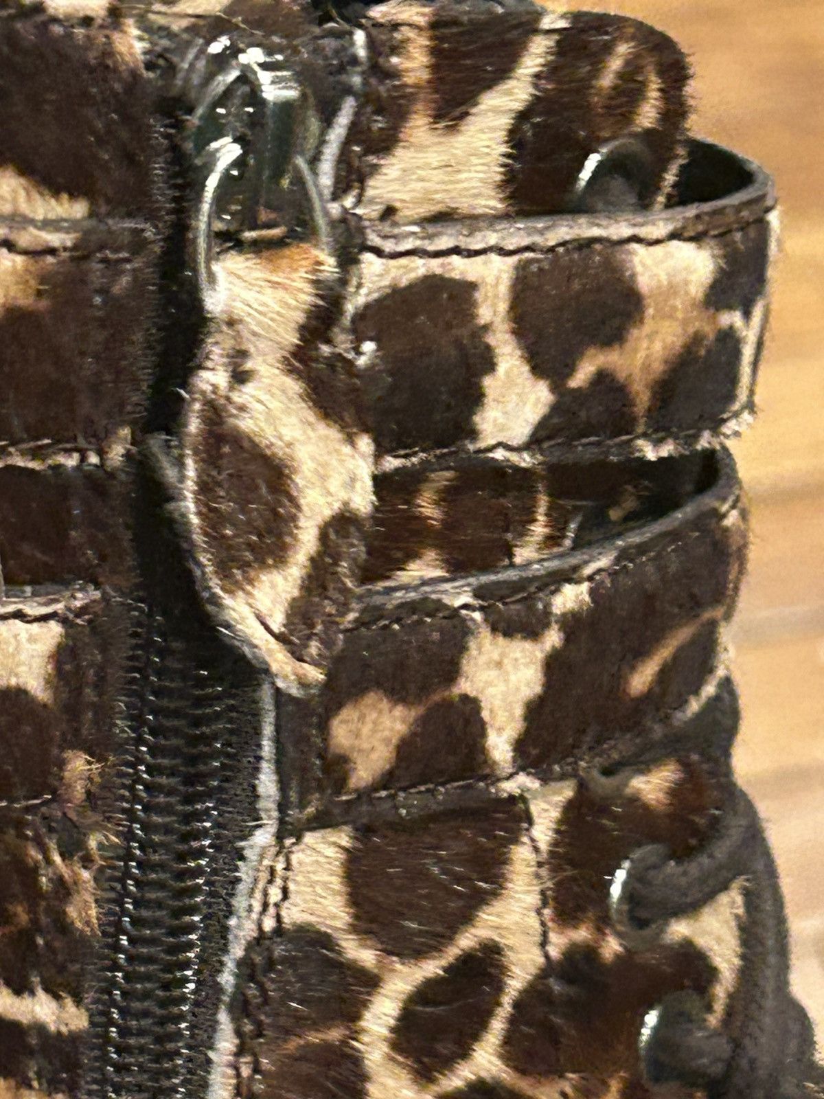 Rebecca Minkoff Rebecca Minkoff Jaiden Leopard Print Size US 7 / IT 37 - 15 Thumbnail