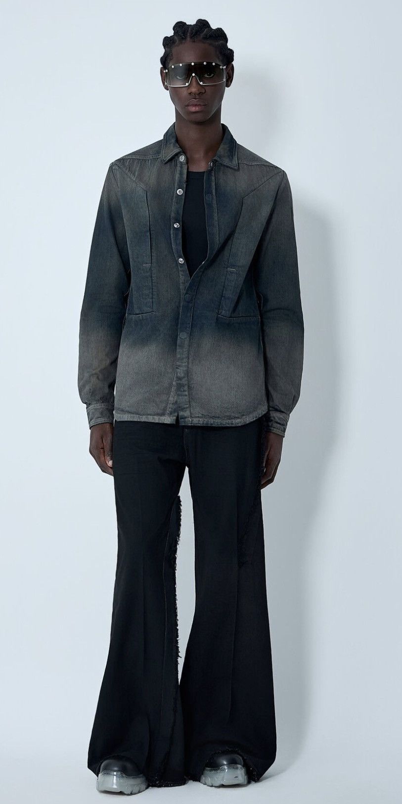 Rick Owens Rick Owens Fogpocket Shirt Size US L / EU 52-54 / 3 - 1 Thumbnail