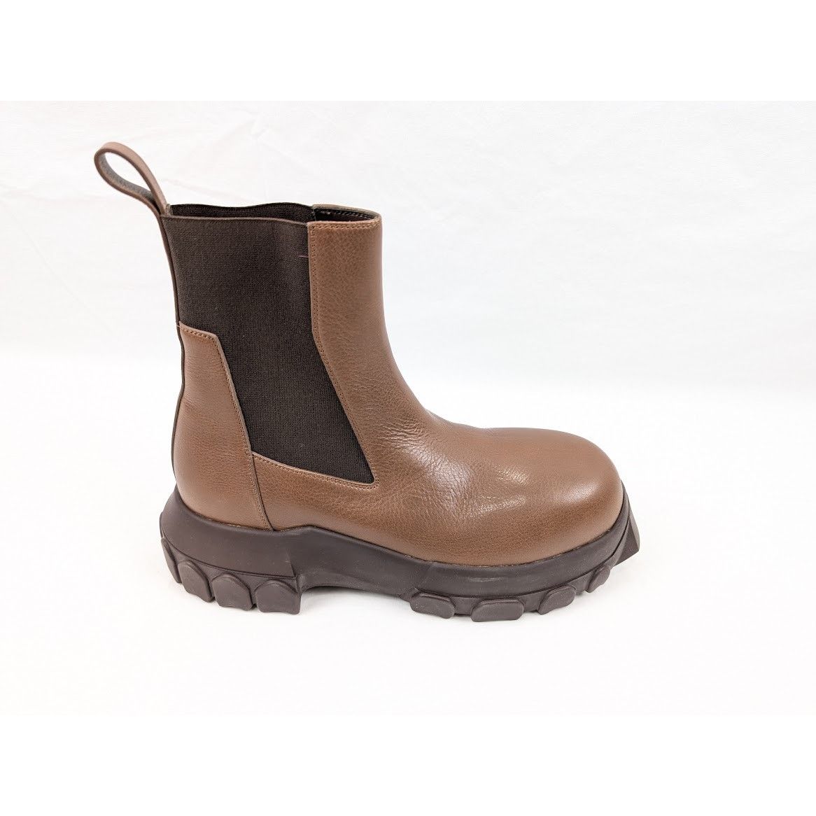 Rick Owens Rick Owens Beatle Bozo Tractor Boots in Leather ((Size