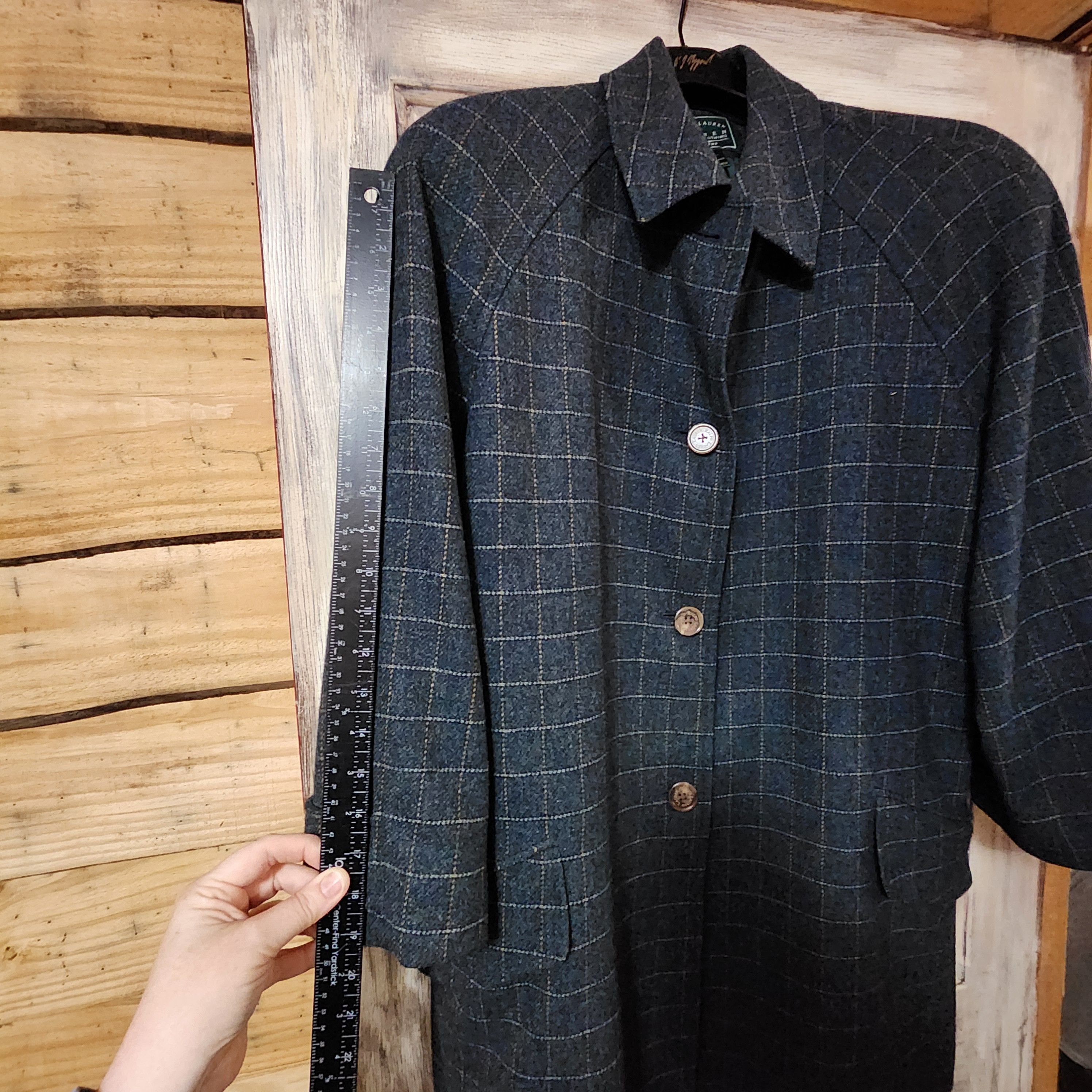 Ralph Lauren VTG Ralph Lauren Wool Coat Green Label Small read sz 8 Size M / US 6-8 / IT 42-44 - 7 Thumbnail