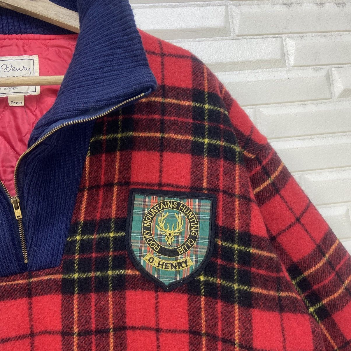 Other Vintage O Henry Checkered Tartans Wool Coat Size US M / EU 48-50 / 2 - 5 Thumbnail