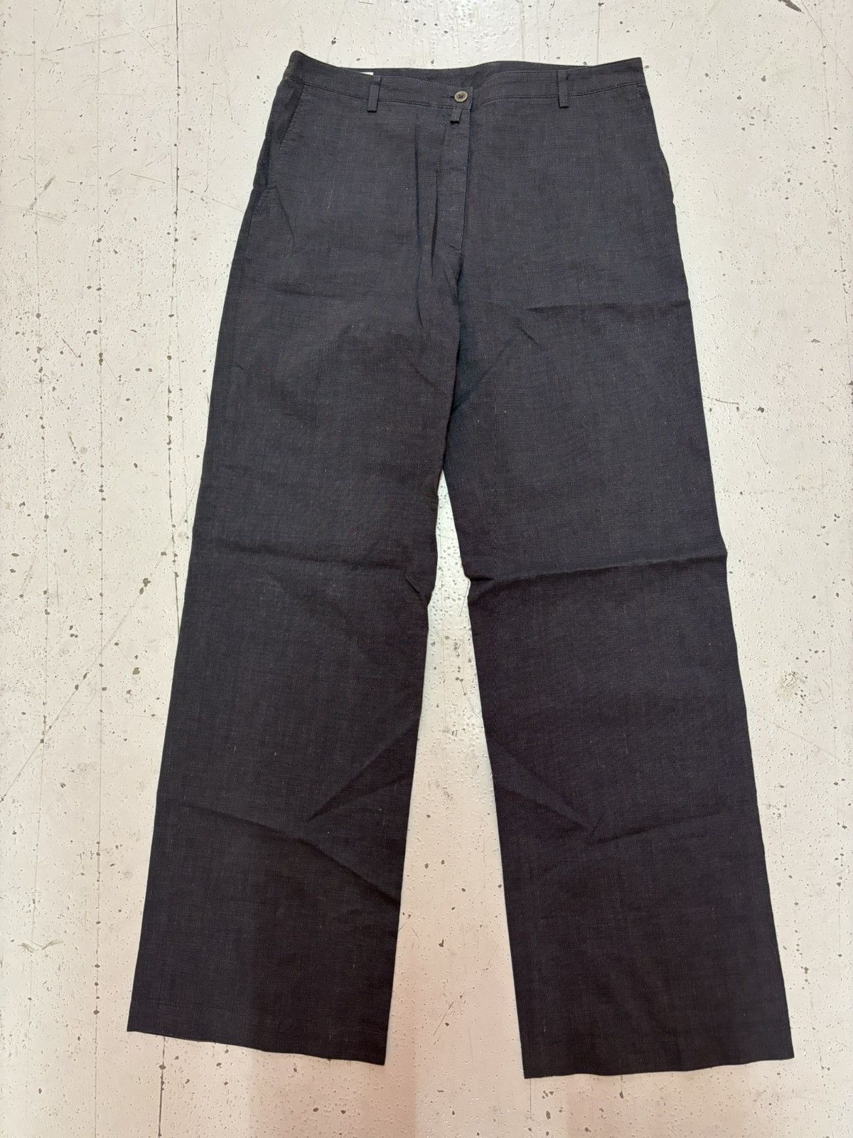 Dries Van Noten ***FINAL DROP***RARE DRIES VAN NOTEN WIDE LEG TROUSER 40/32 Size US 32 / EU 48 - 1 Thumbnail