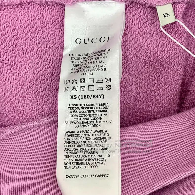 Gucci Gucci Pink pineapple letter printed cotton round-neck long Size XS / US 0-2 / IT 36-38 - 7 Thumbnail