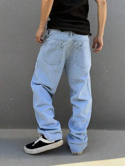 Jean Skater Denim Jeans Baggy Size US 34 / EU 50 - 3 Thumbnail