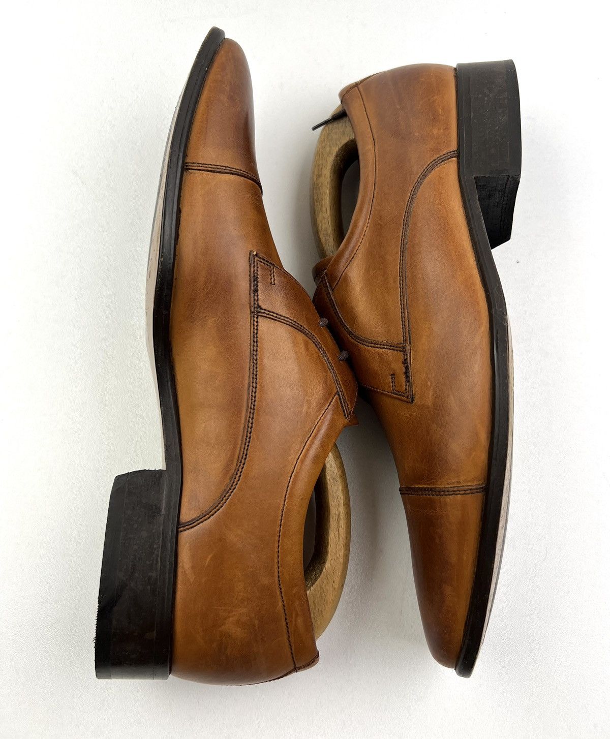 Barker BARKER Derby Leather Shoes Made in England Brown Men’s Size US 8.5 / EU 41-42 - 9 Thumbnail