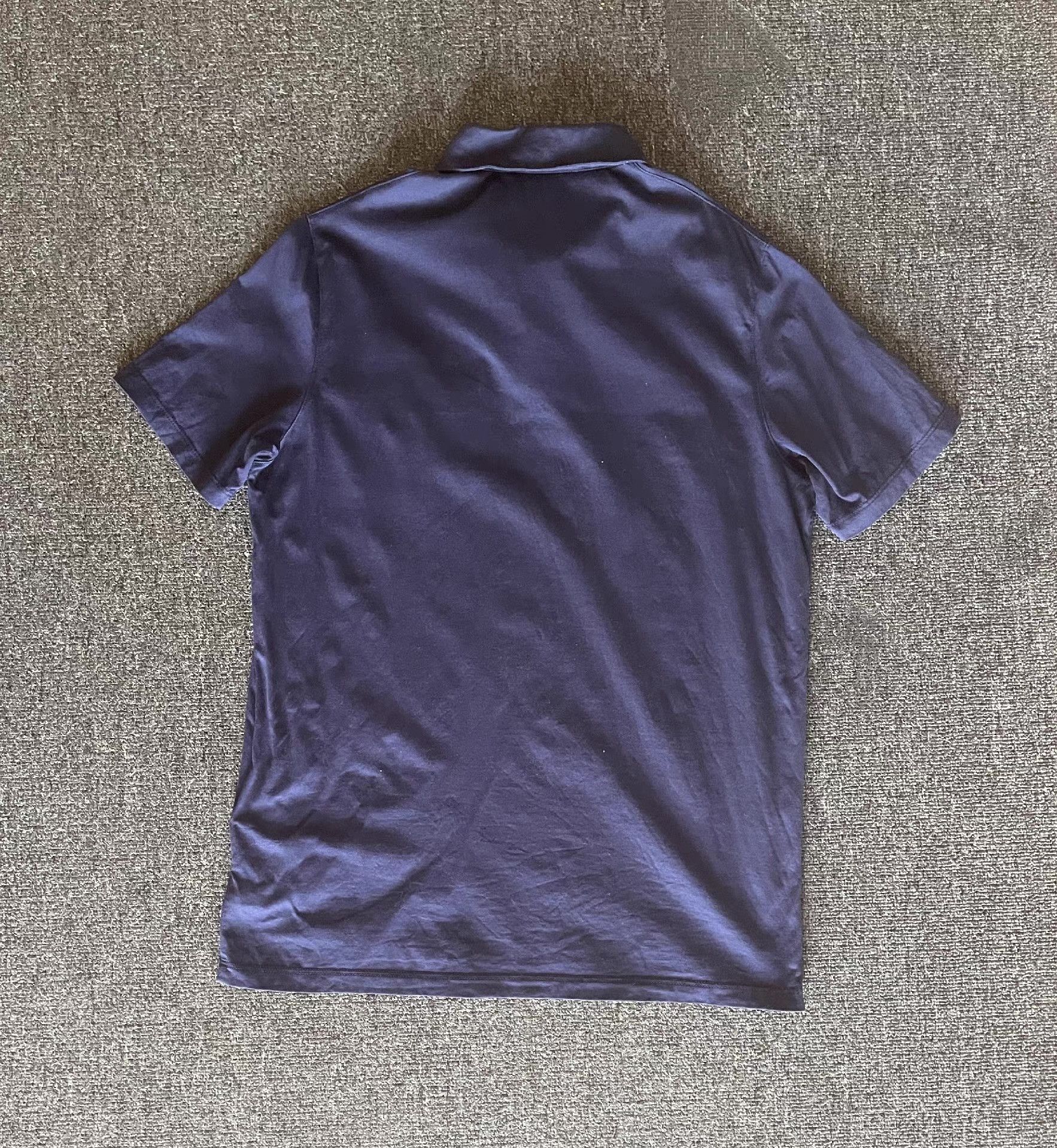 Prada Prada navy blue short-sleeve polo shirt. Q4 Size US S / EU 44-46 / 1 - 3 Thumbnail