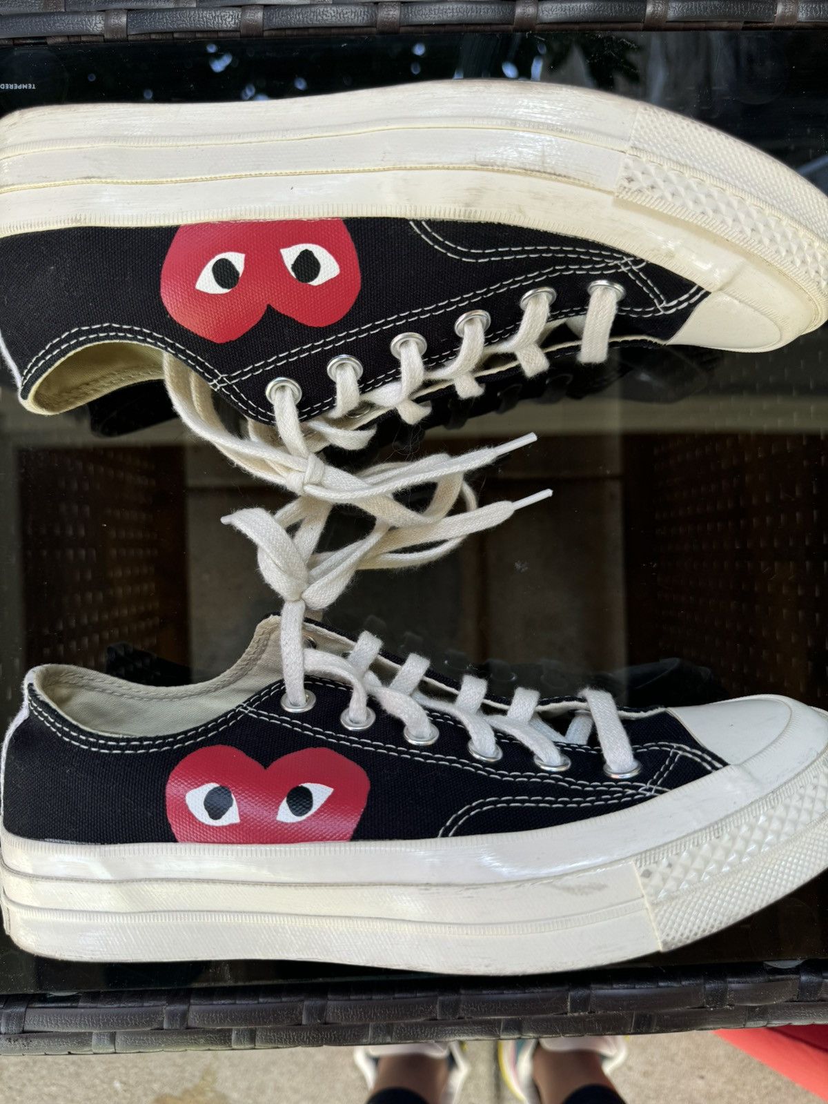 Comme des Garcons CDG converse Size US 8 / IT 38 - 3 Thumbnail
