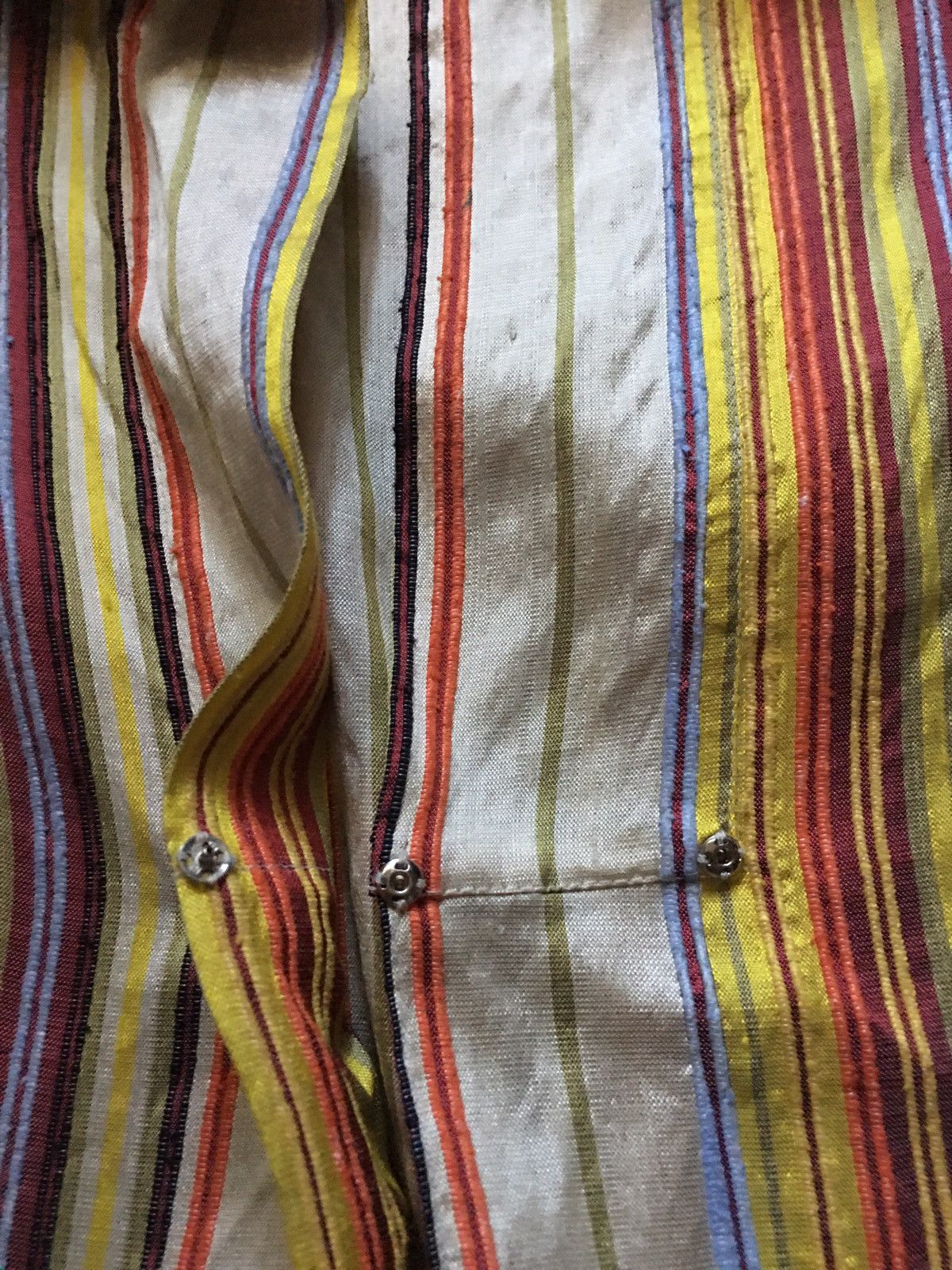 Akris Akris Punto Silk Multicolor Striped Blouse Shirt Size EU 34 Size S / US 4 / IT 40 - 10 Thumbnail