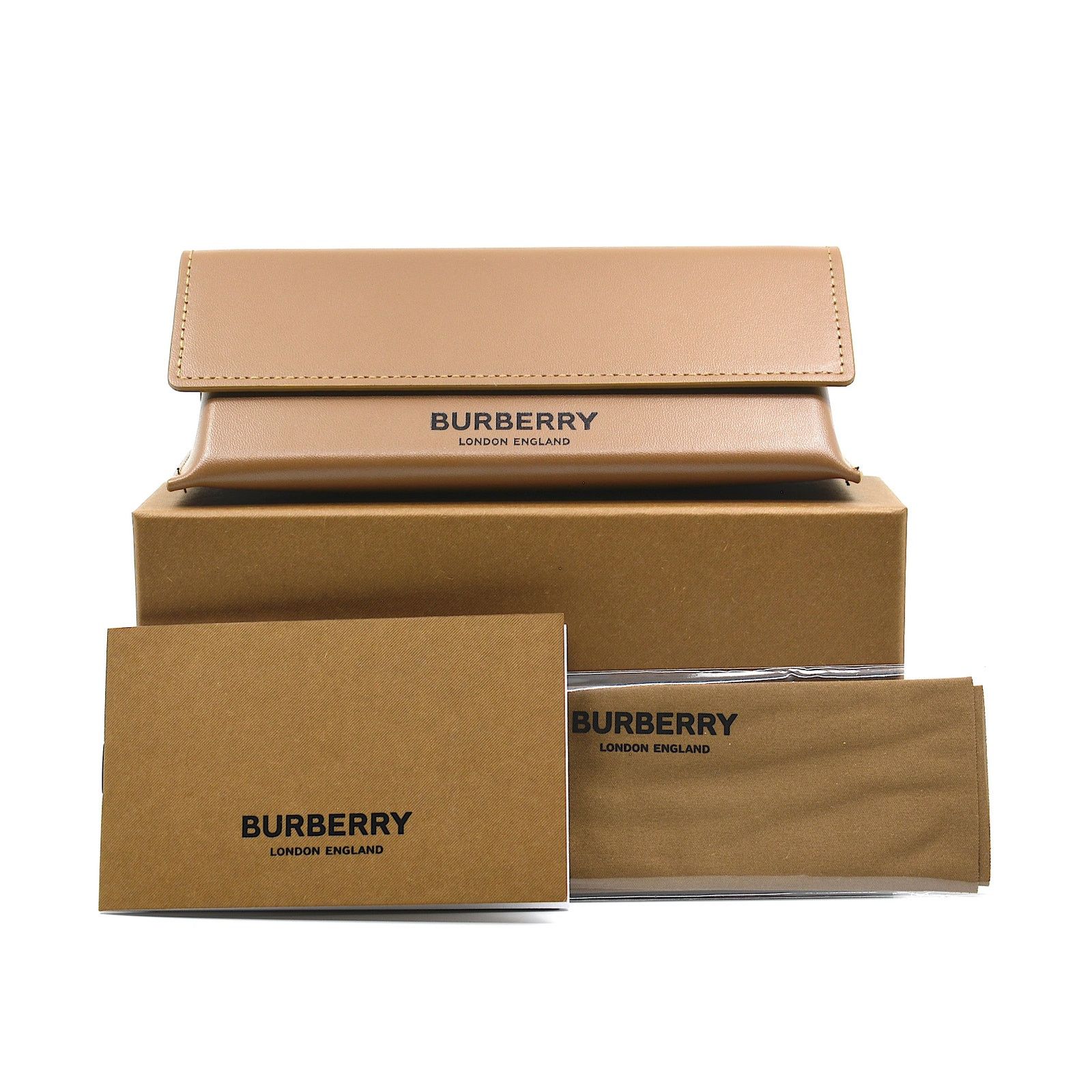 Burberry NEW BURBERRY BE2375 3966 CHECK BROWN EYEGLASSES FRAME Size ONE SIZE - 14 Thumbnail