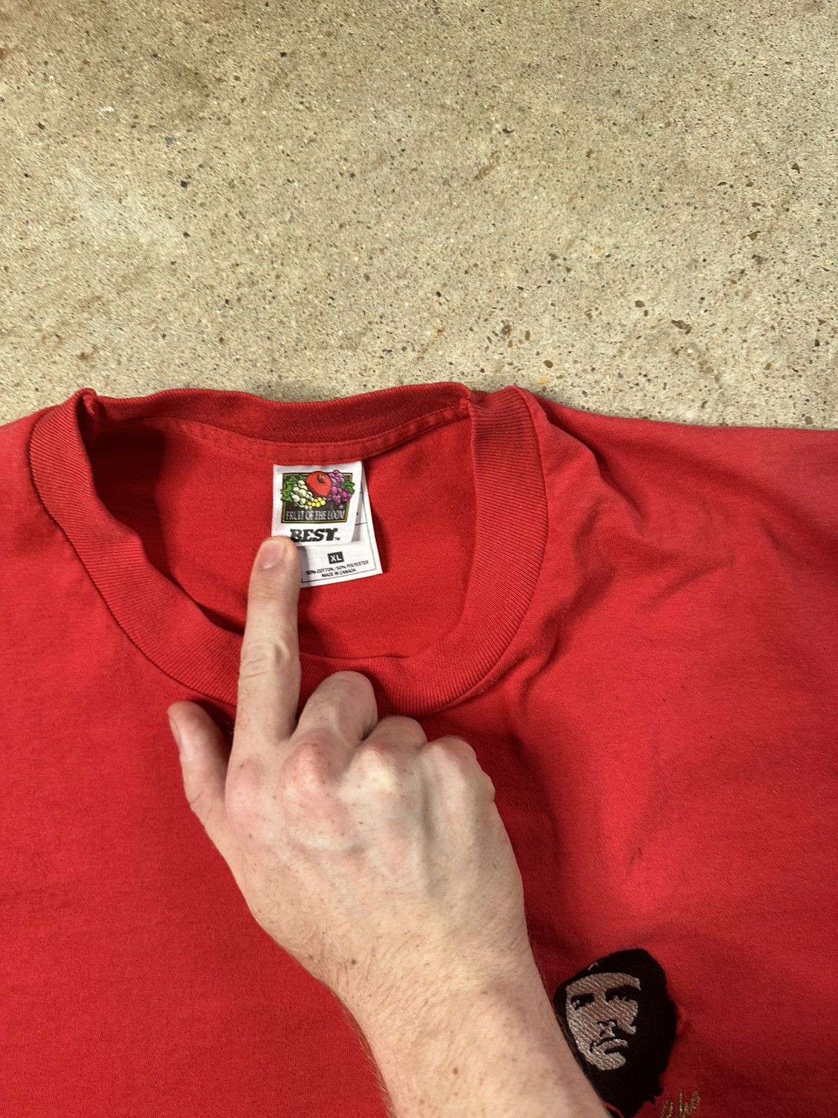 Vintage Vintage Single Stitch Cuba For Che Embroidered Tee Size US XL / EU 56 / 4 - 4 Thumbnail