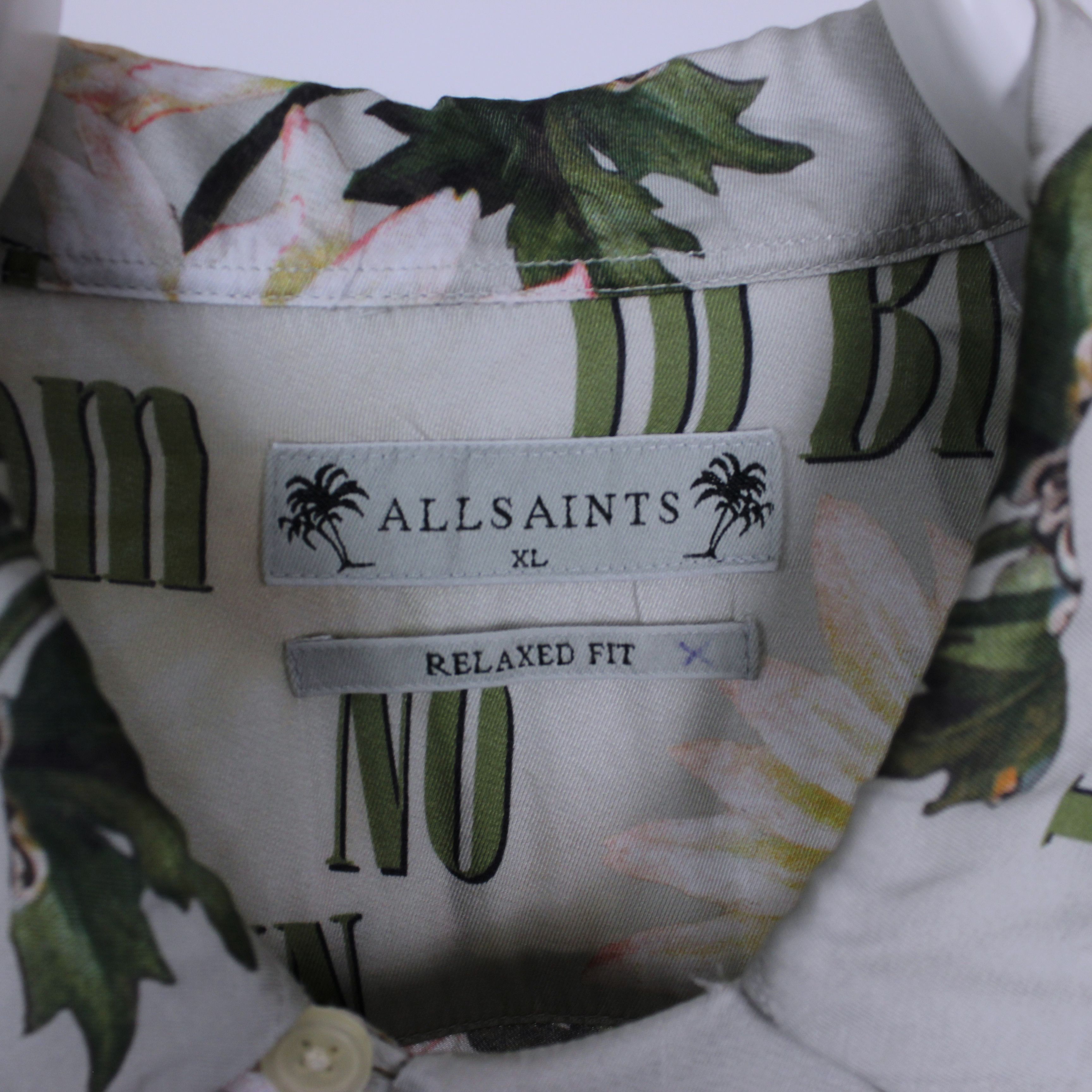 Allsaints Allsaints shirt men no fun SS shirt XL Size US XL / EU 56 / 4 - 6 Thumbnail
