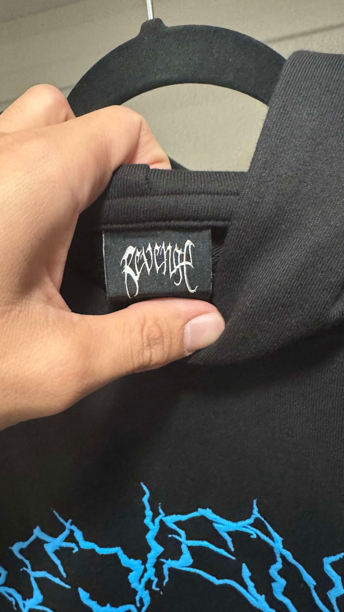 Revenge Revenge Blue Lightning Kill Logo Hoodie Size US XL / EU 56 / 4 - 3 Thumbnail