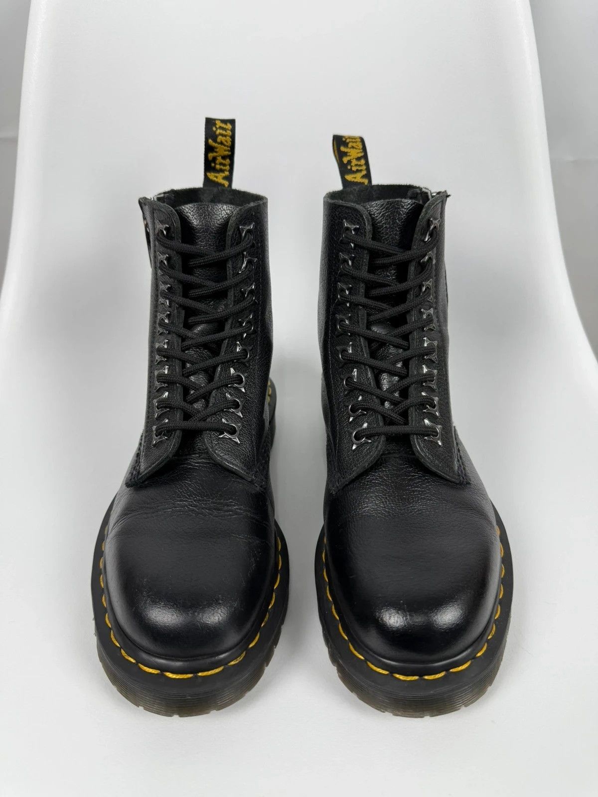 Dr. Martens Dr. Martens Ankle Boots Zip Genuine Leather size 38 Size US 7 / IT 37 - 2 Thumbnail