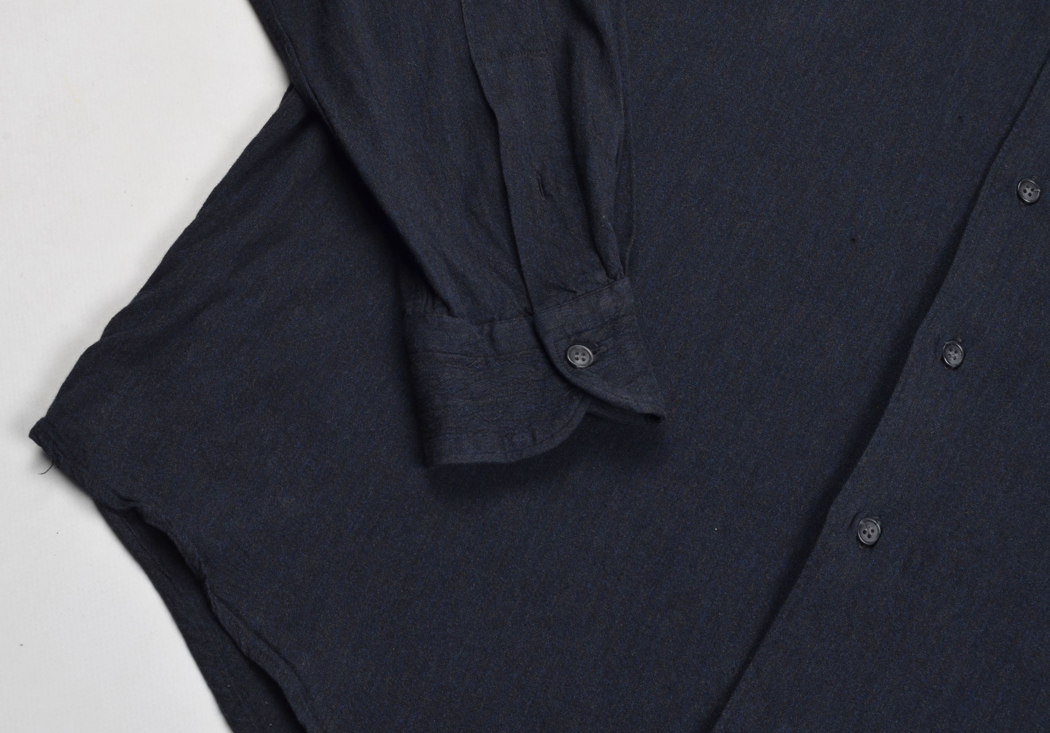 Bally × Vintage Vintage Bally Dark Gray Long Sleeve Button Down Shirt Size US L / EU 52-54 / 3 - 3 Thumbnail