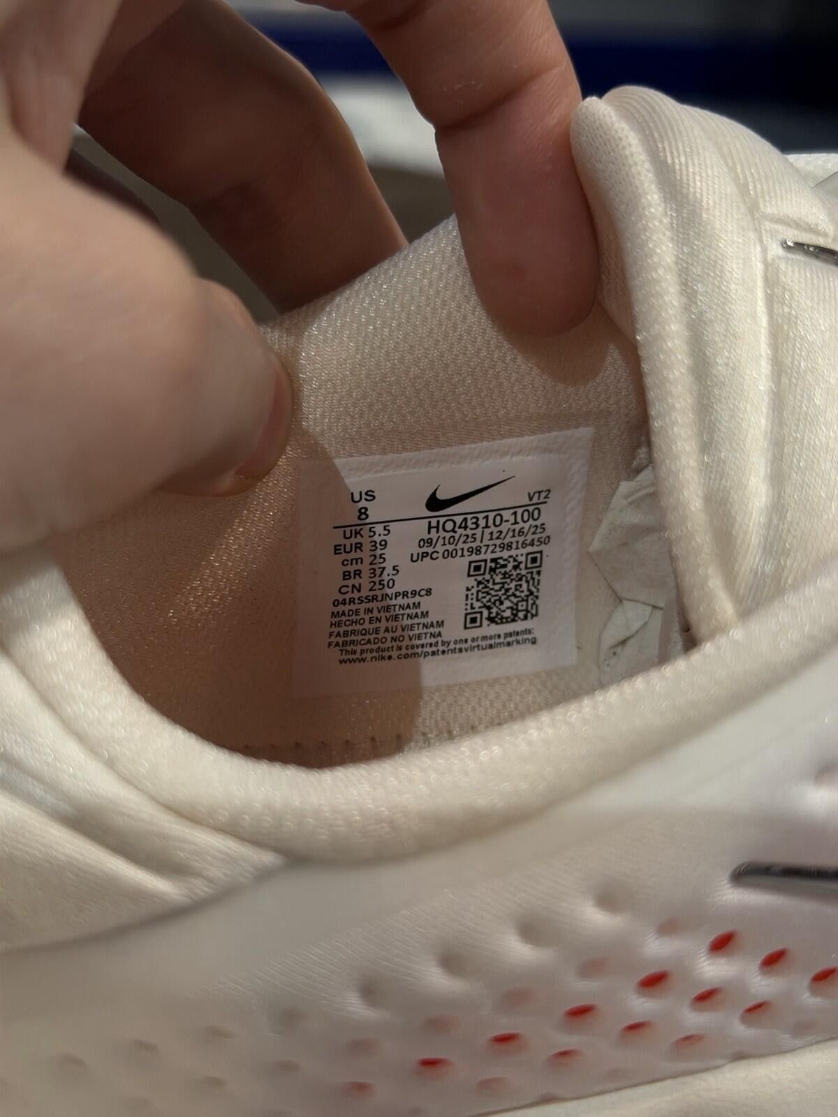 Nike Size 8W - Nike Mind 002 Women's Sail HQ4310-100 BRAND NEW Size US 8 / IT 38 - 8 Thumbnail