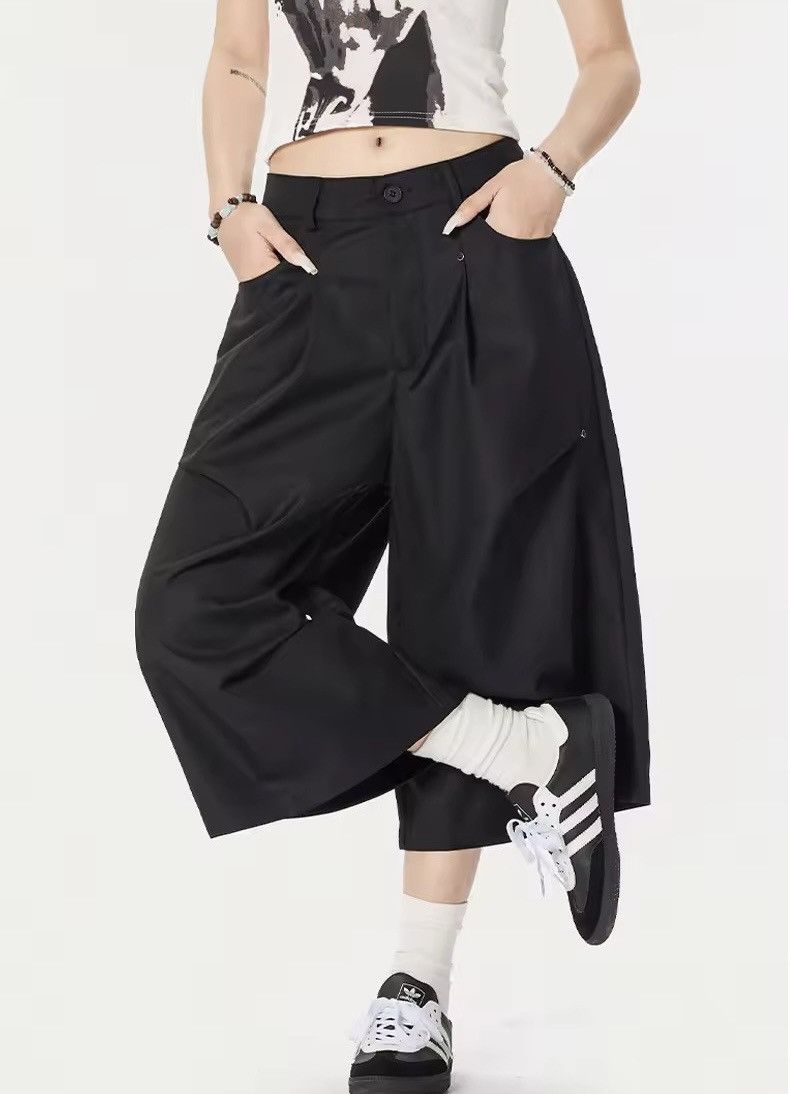 Japanese Brand Wide Leg Seven Quarter Pant Size US 32 / EU 48 - 2 Thumbnail