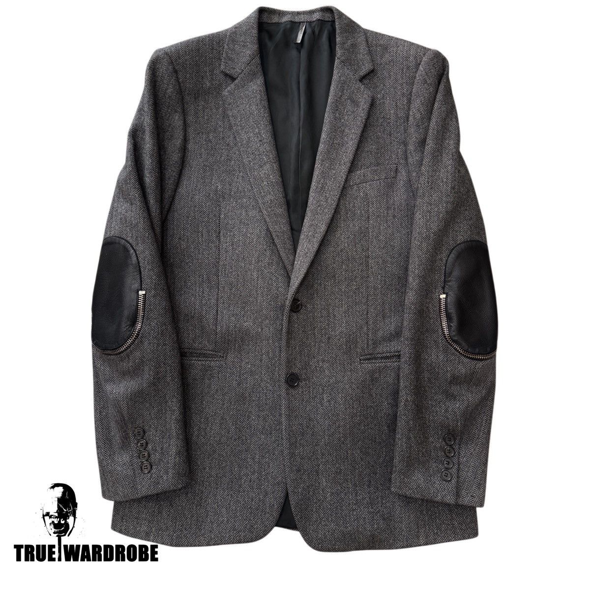 Dior Homme 3WAY FW08 サイズ44 グレー Dior × Hedi Slimane Dior Homme FW08 broken glass blazer | Grailed