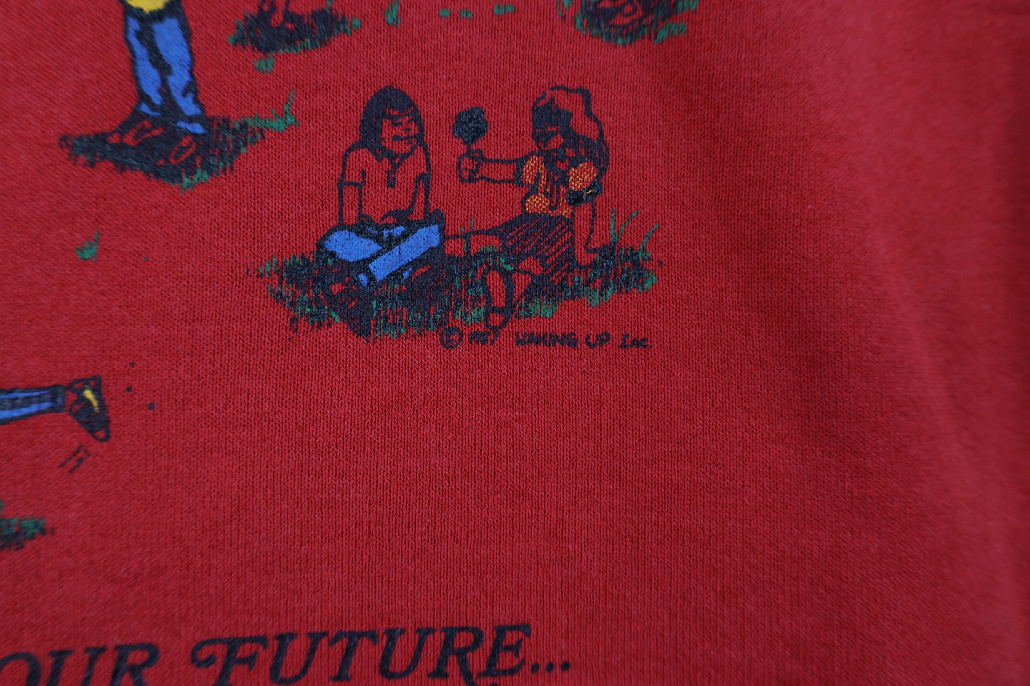 Vintage Vintage 80s American School Food Service Sweatshirt USA Size XL / US 12-14 / IT 48-50 - 5 Thumbnail