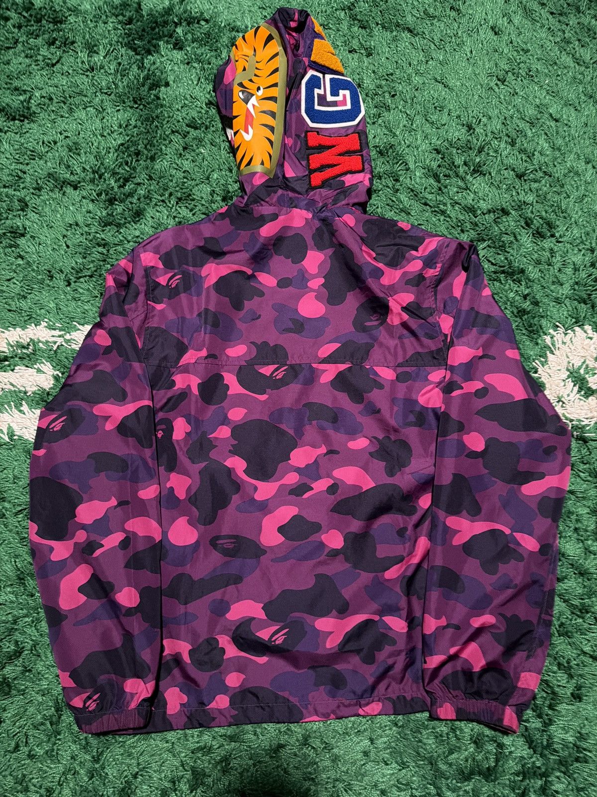 Bape Bape Purple Camo Windbreaker Size US M / EU 48-50 / 2 - 2 Thumbnail