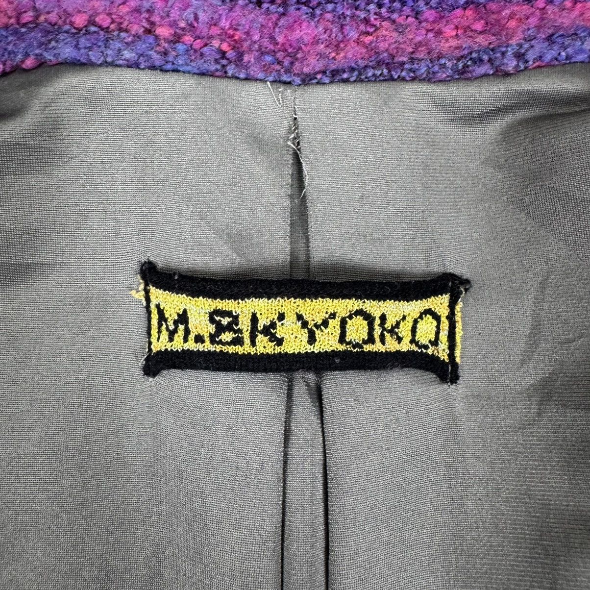 Japanese Brand ☀️M & KYOKO PATCHWORK KNITWEAR WOMEN JACKET LIKE KAPITAL Size M / US 6-8 / IT 42-44 - 11 Thumbnail