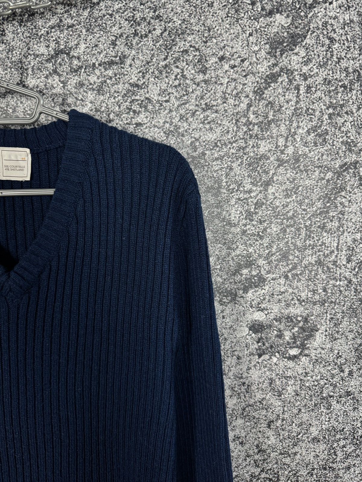 Vintage Byford V-Neck Wool Sweater Made in England Pullover Size 44 Size US S / EU 44-46 / 1 - 2 Thumbnail