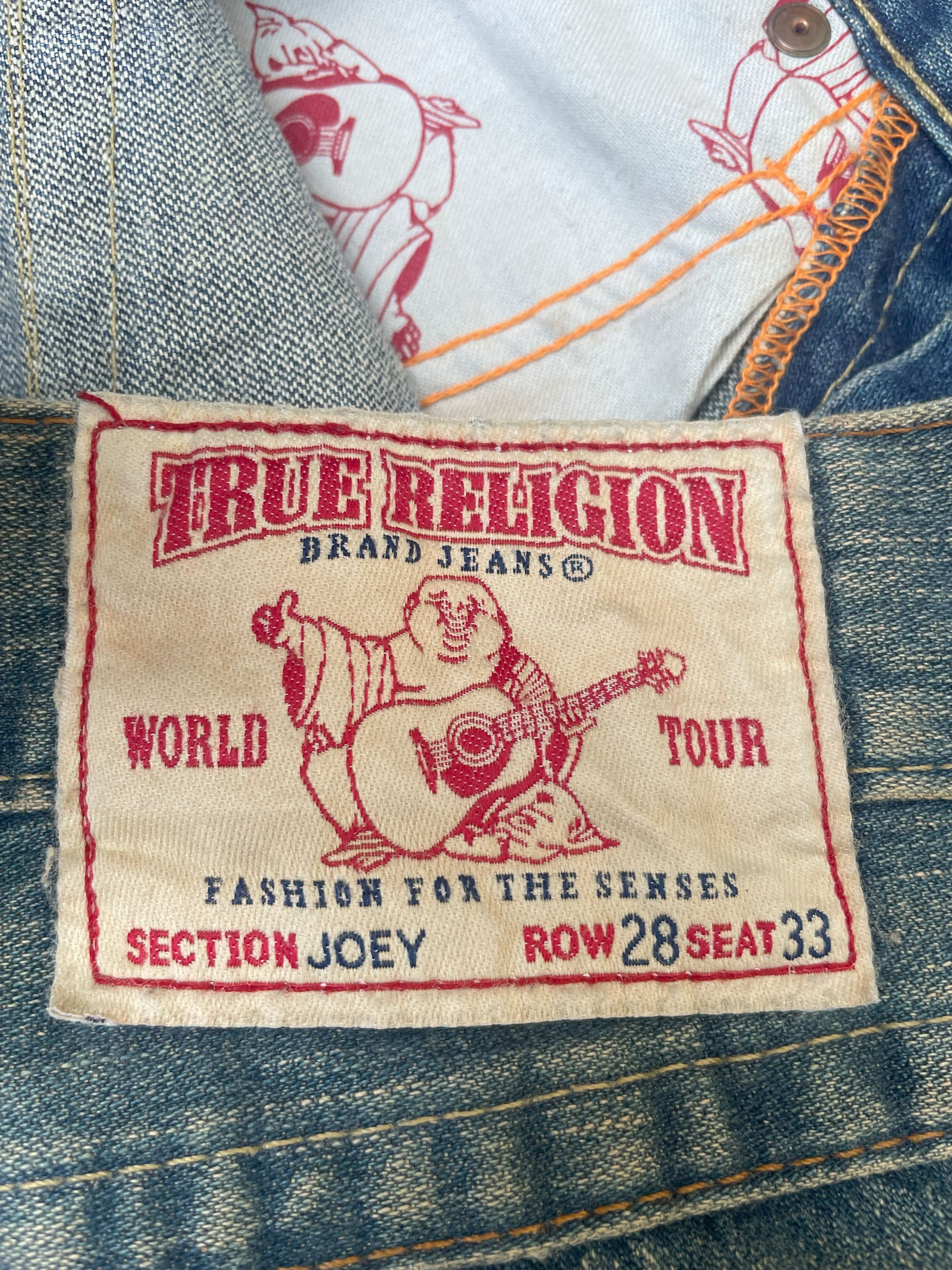 True Religion Vintage True Religion Distresed Size US 33 - 17 Thumbnail