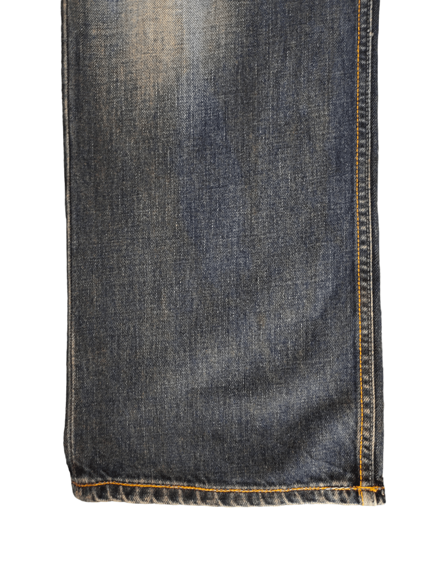 Diesel Loose Jeans Diesel D Logo Distress Faded Denim Y2k Size US 33 - 14 Thumbnail