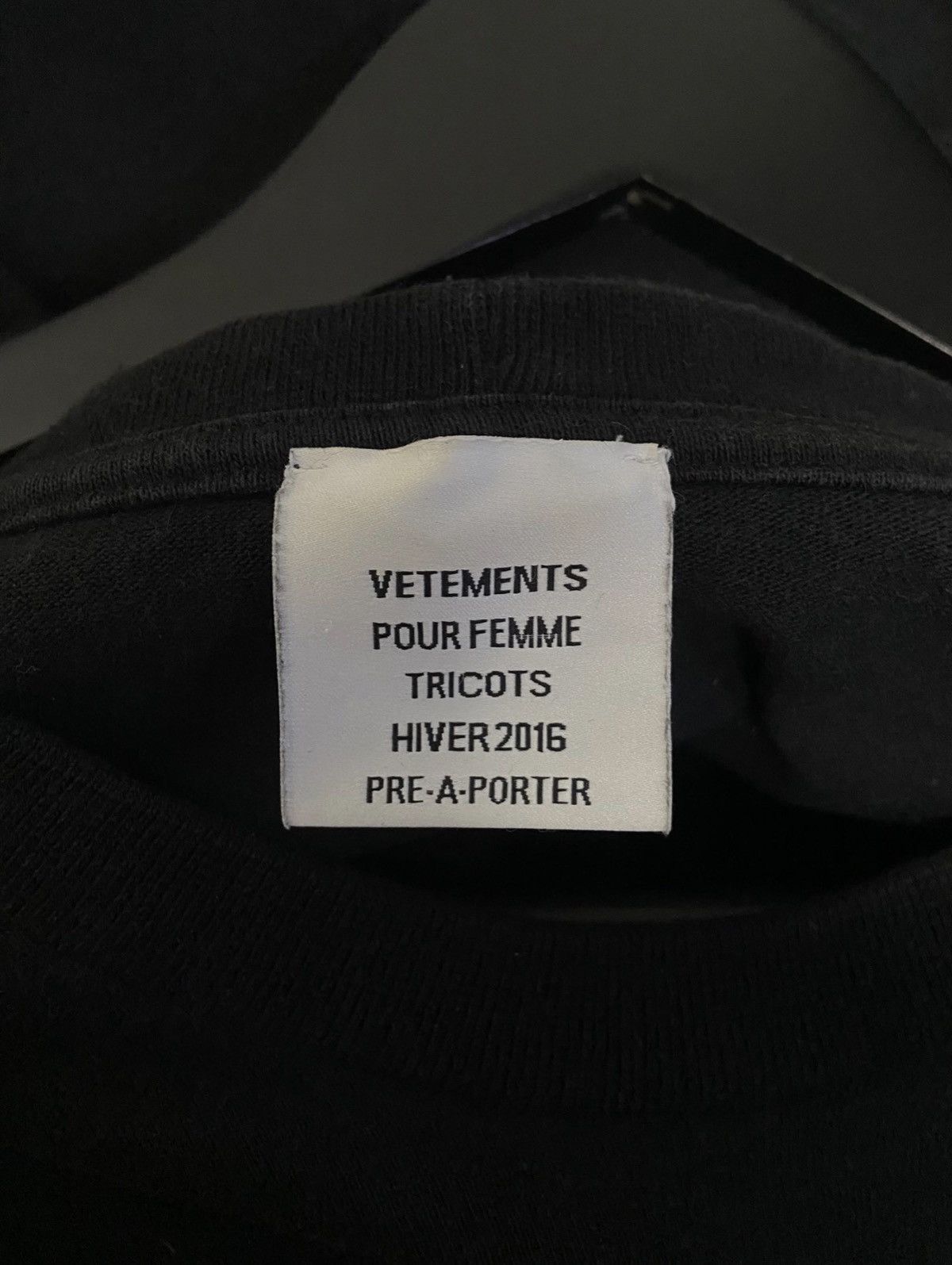 Vetements *RARE* Vetements OG 100% CO Oversized Longsleeve Sz. M Size US M / EU 48-50 / 2 - 3 Thumbnail