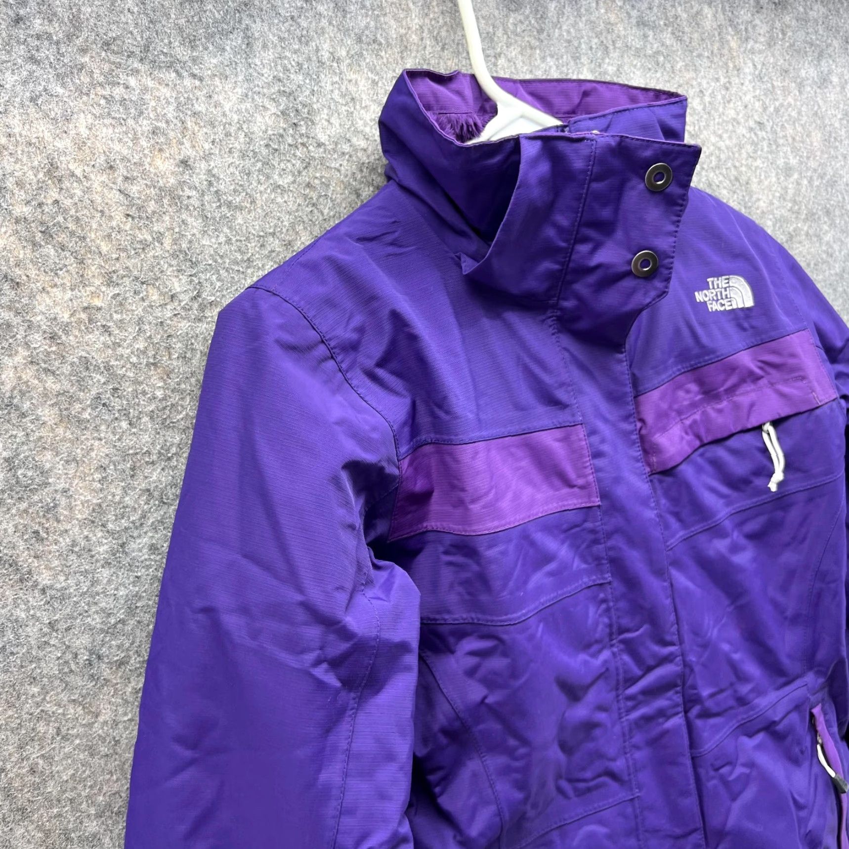 The North Face The North Face Jacket Women XS Parka Purple Full Zip Polyester Fur Lined Hyvent Size XS / US 0-2 / IT 36-38 - 3 Thumbnail