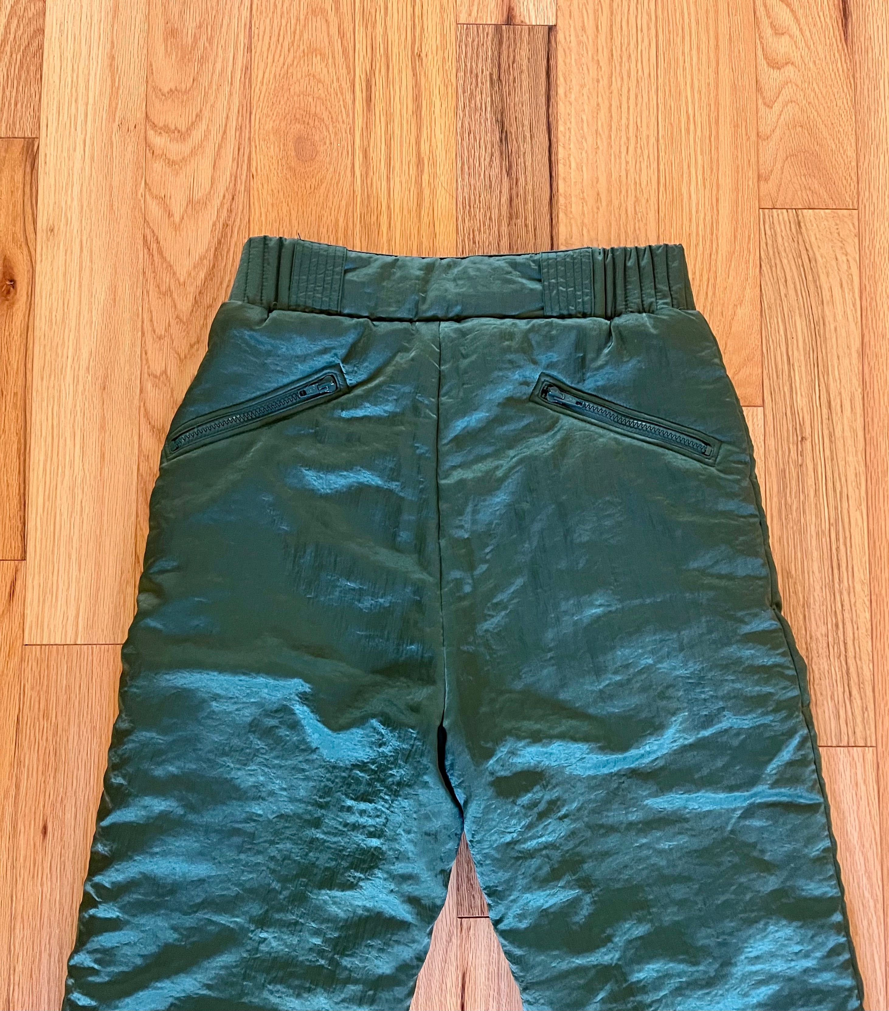Gucci 1980’s Gucci Seafoam Green Snow Pants Size US 29 - 5 Thumbnail