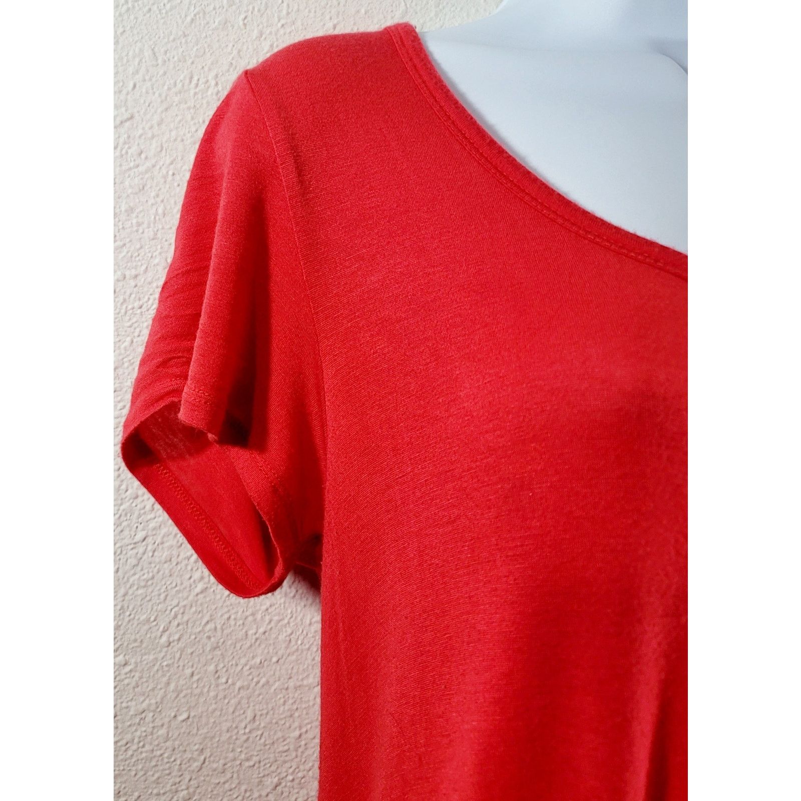 Other Workshop Andrea Jovine Orange Asymmetrical Hem Top Large Size L / US 10 / IT 46 - 5 Thumbnail