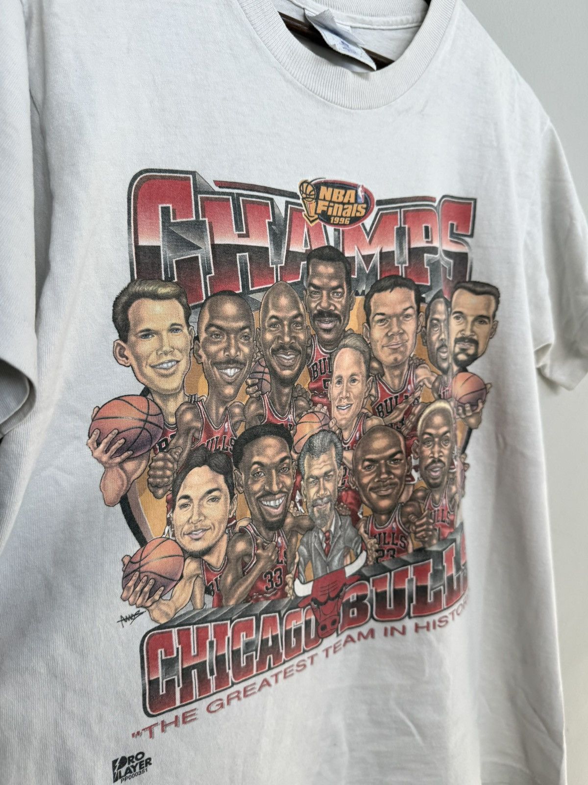 Other 1996 NBA FINALS single stitch Chicago Bulls Tee Size US M / EU 48-50 / 2 - 5 Thumbnail