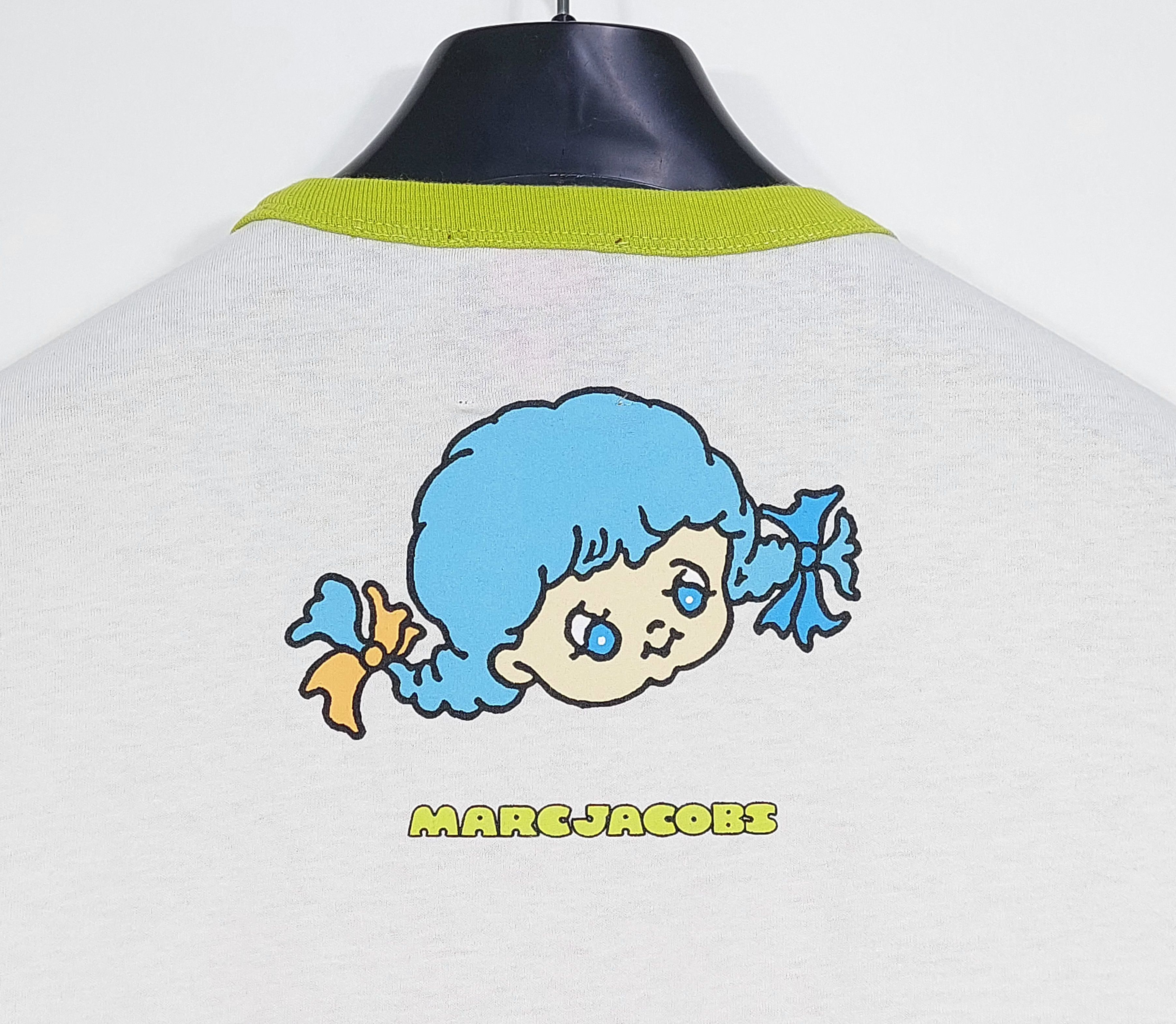 Heaven by Marc Jacobs x ANCCO print baby tshirt - white / green S Size S / US 4 / IT 40 - 10 Thumbnail