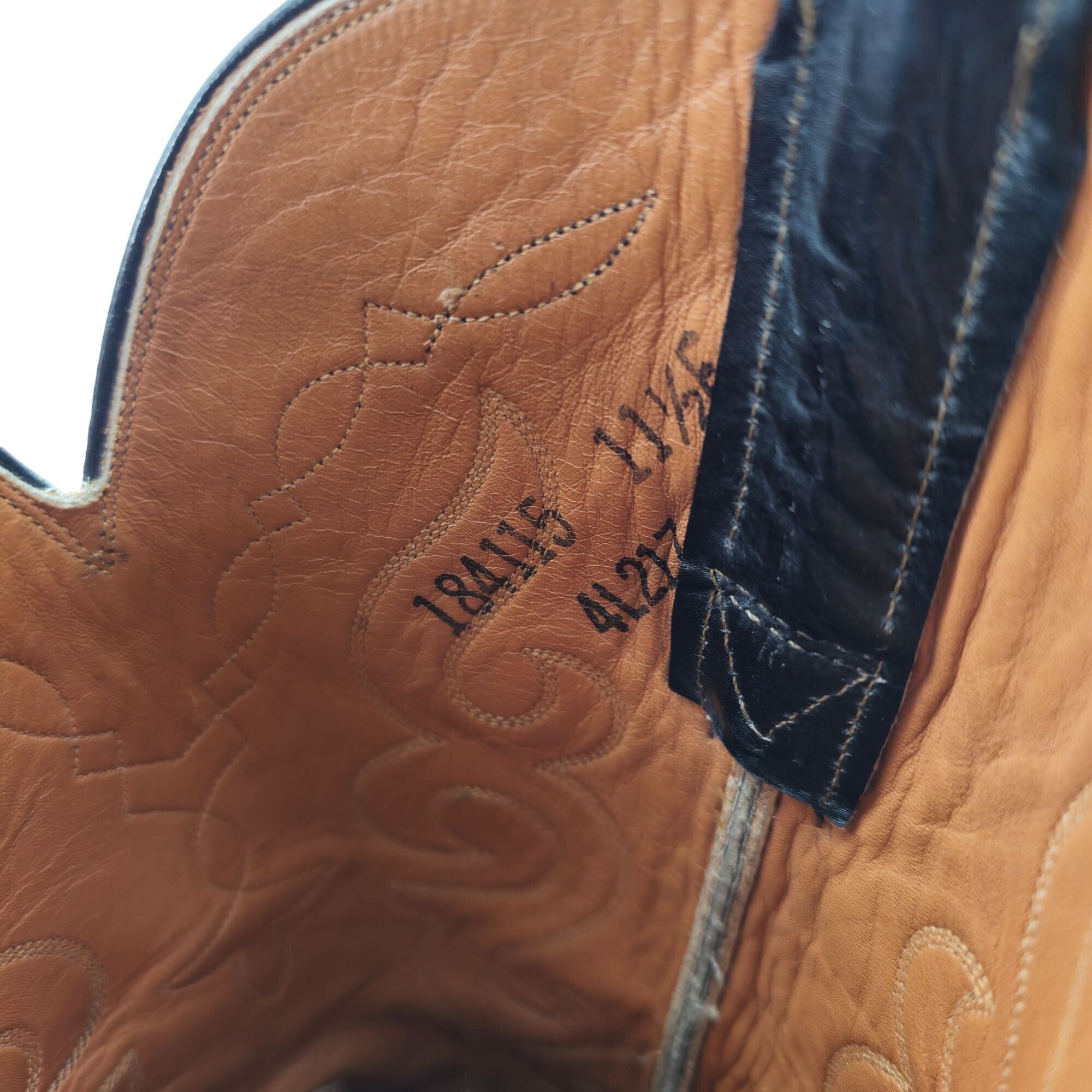 Lucchese Lucchese San Antonio FrenchToe 1984 Men 11.5E Black Leather Size US 11.5 / EU 44-45 - 14 Thumbnail
