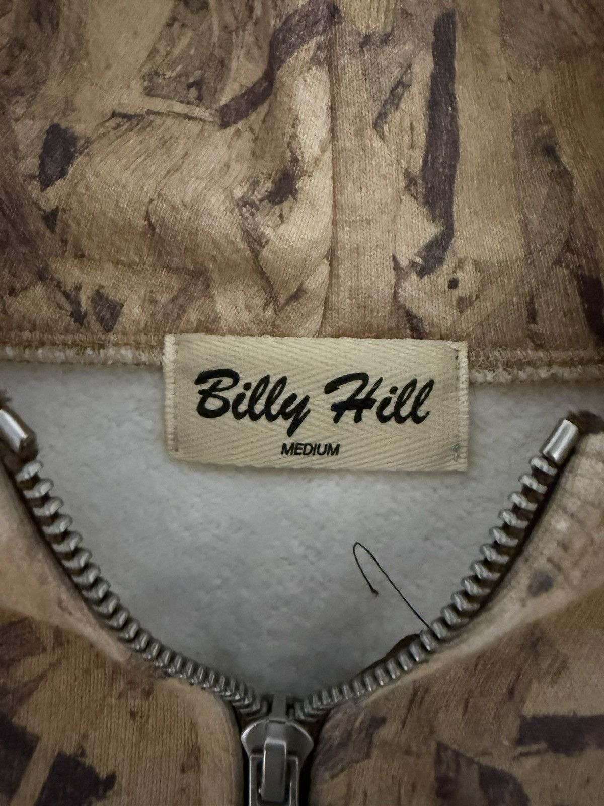 Billy Hill Billy Hill ‘OSB Woodchip’ ZipUp Hoodie Size US M / EU 48-50 / 2 - 4 Thumbnail