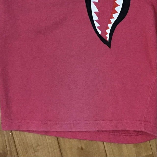 Bape BAPE Pink Shark sweat shorts a bathing ape ★size L Size US 34 / EU 50 - 6 Thumbnail