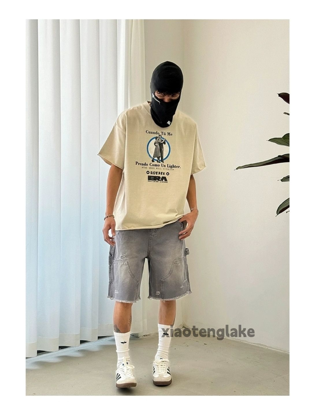 Vintage Unisex outdoor utility loose baggy carpenter shorts Size US 32 / EU 48 - 3 Thumbnail