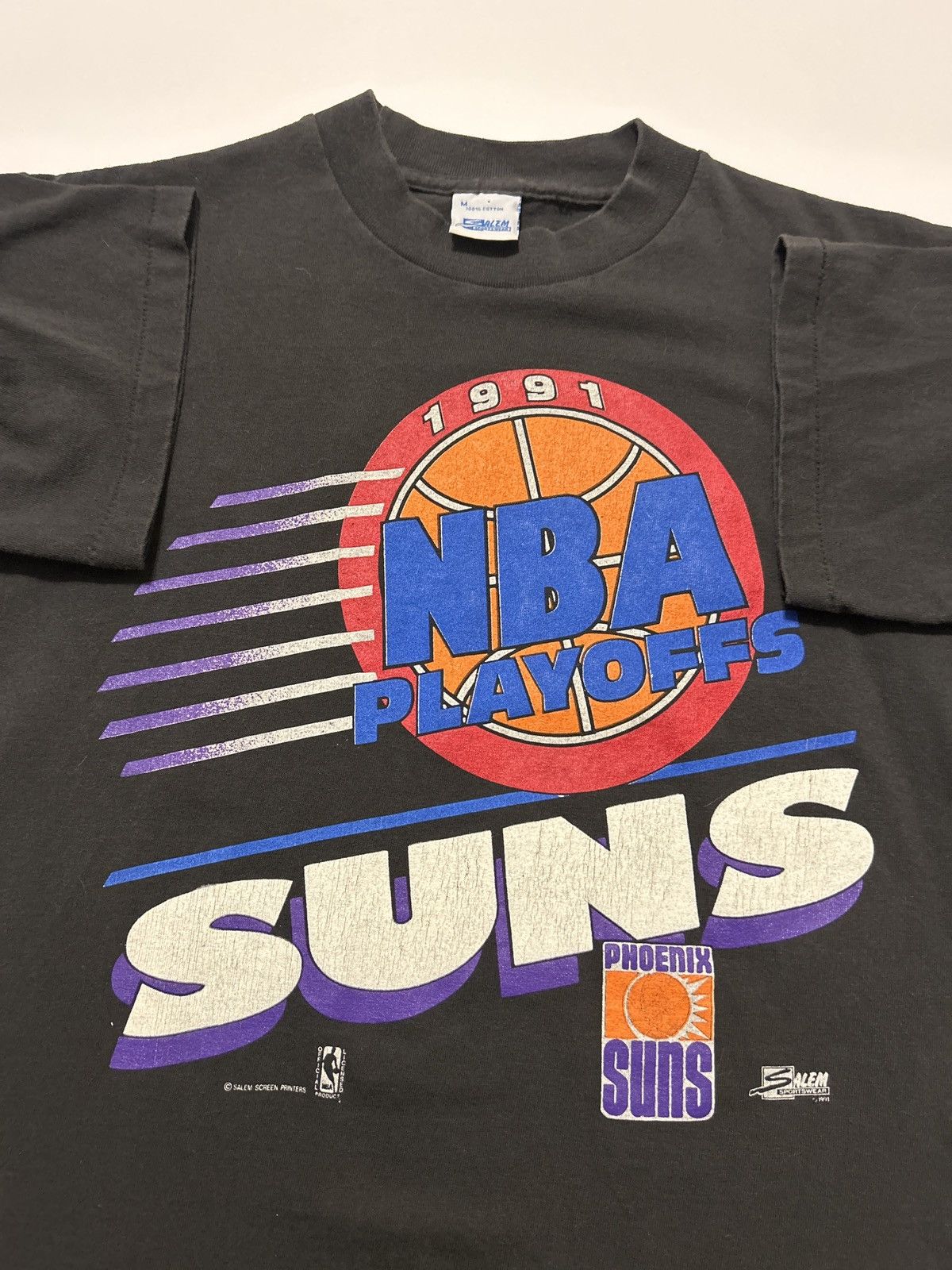 Salem Sportswear Vintage 1991 Phoenix Suns NBA Playoffs Salem Sportswear Tee Size US M / EU 48-50 / 2 - 3 Thumbnail