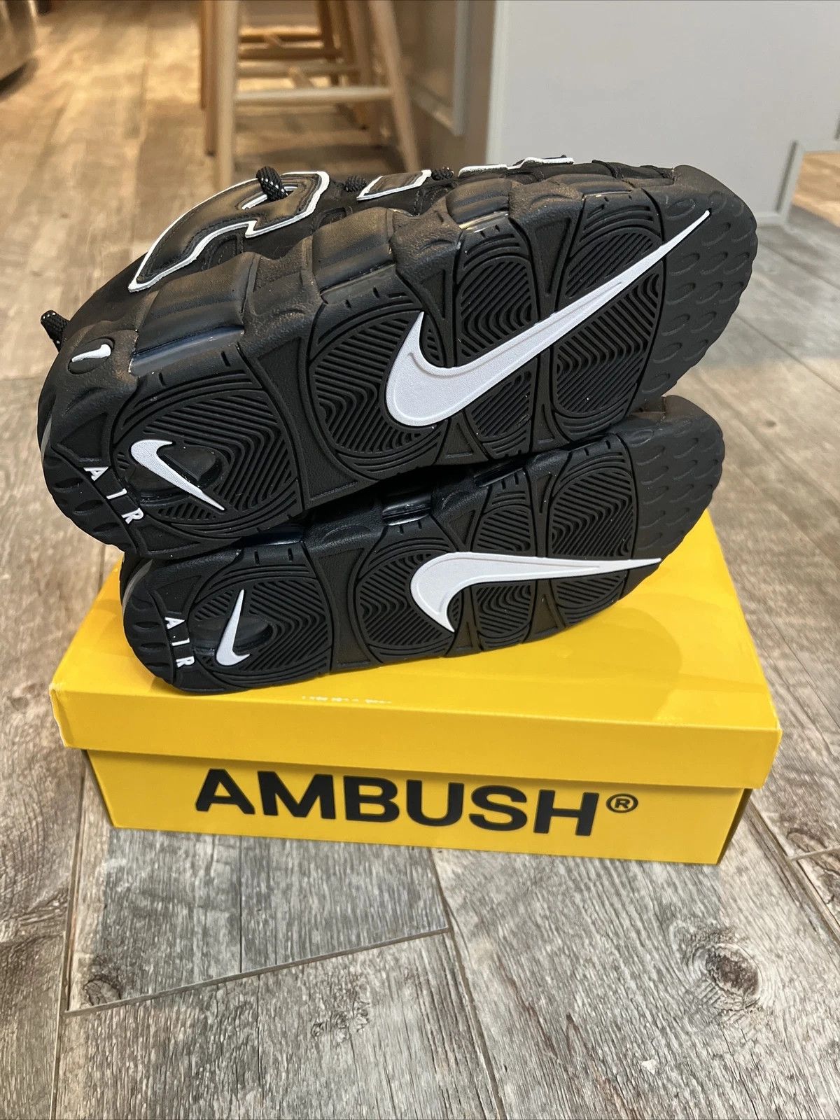 Ambush Design × Nike Nike Air More Uptempo Low AMBUSH Black Size US 10.5 / EU 43-44 - 6 Thumbnail